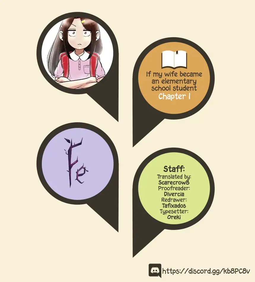 If My Wife Became an Elementary School Student Chapter 1 page 1 - Chapter 1