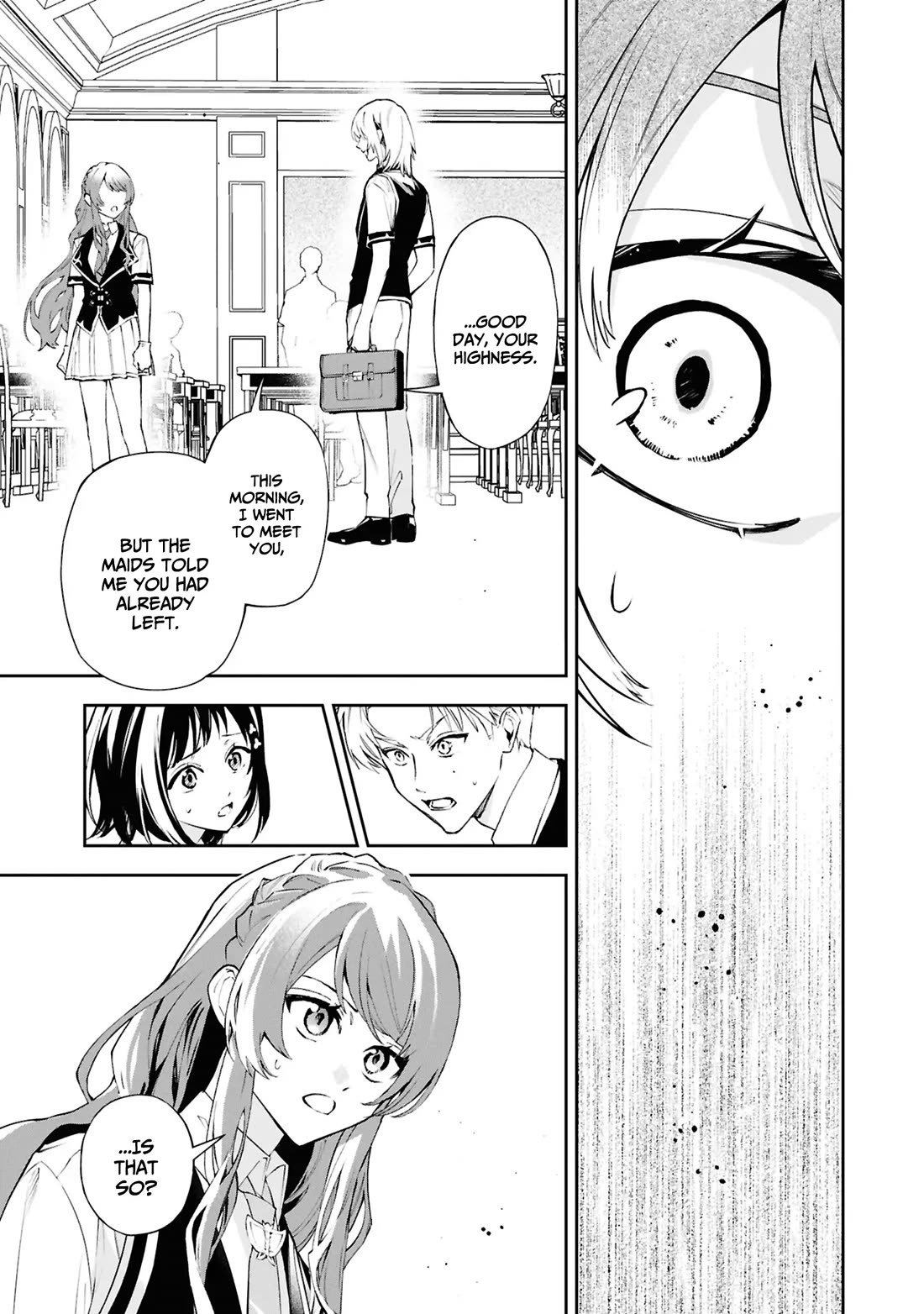 If the Villainess and the Villain Were to Meet and Fall in Love Chapter 25 page 12 - Chapter 25