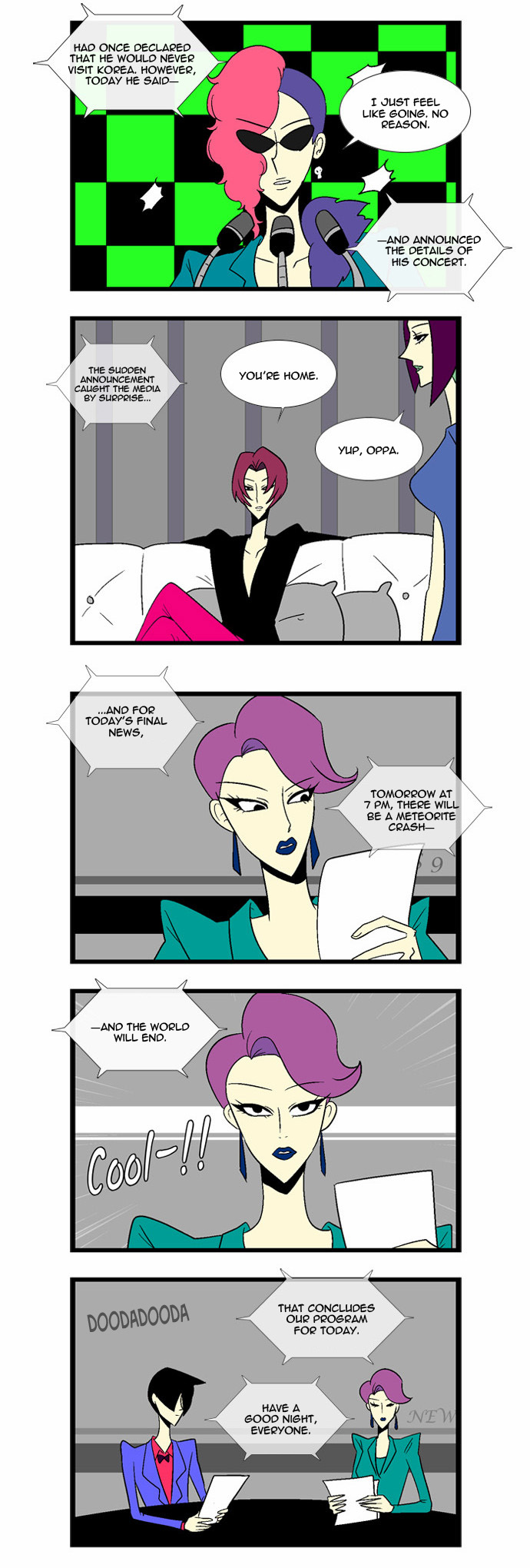 If the World Ends, That's Cool! Chapter 0.2 page 6 - Chapter 0 v2 : [Oneshot]