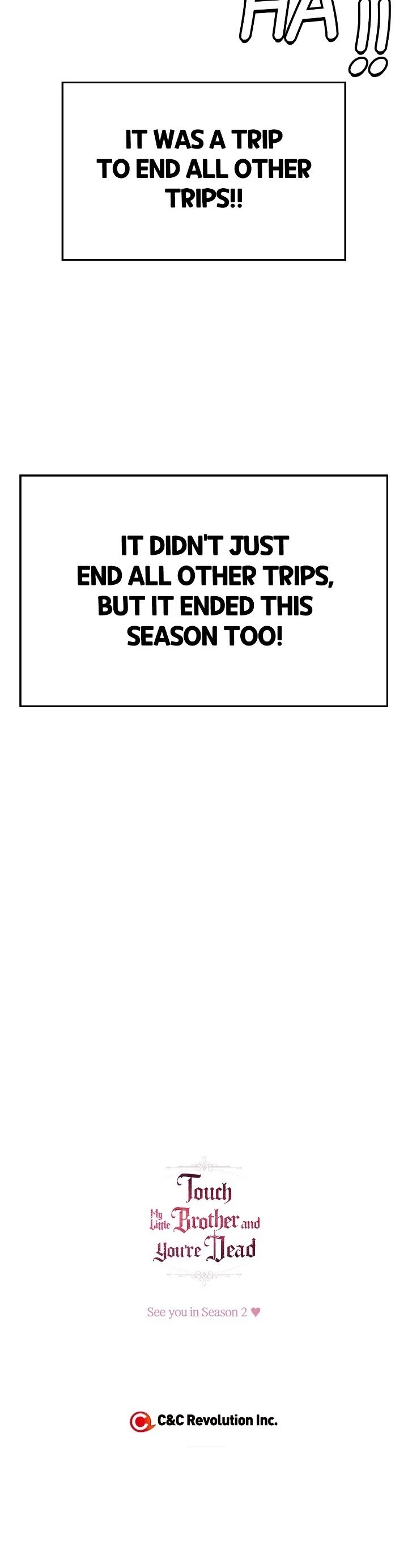 If You Touch My Brother, You're All Dead Chapter 50 page 41 - Chapter 50: Season 1 Finale