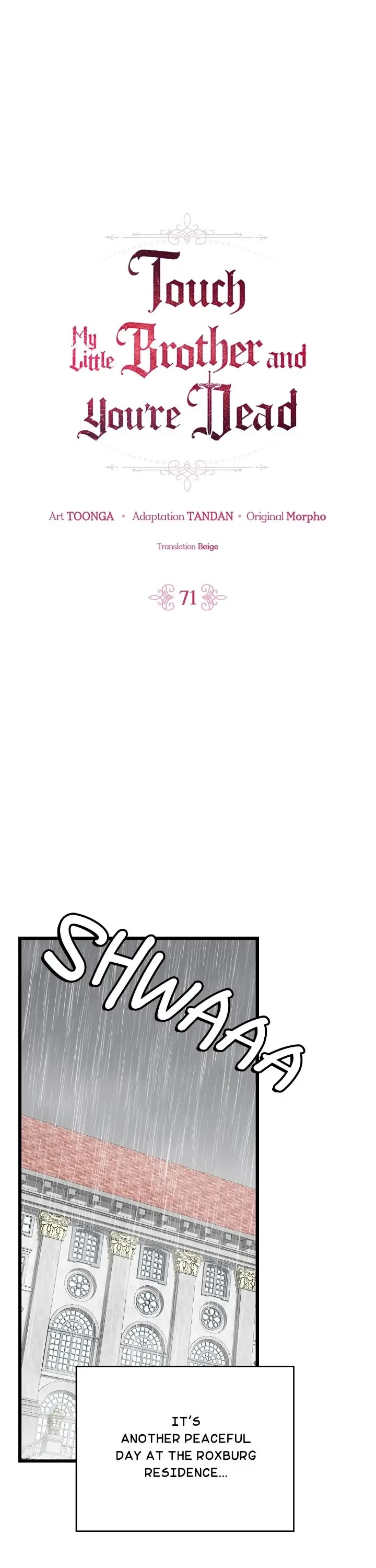 If You Touch My Brother, You're All Dead Chapter 71 page 1 - Chapter 71