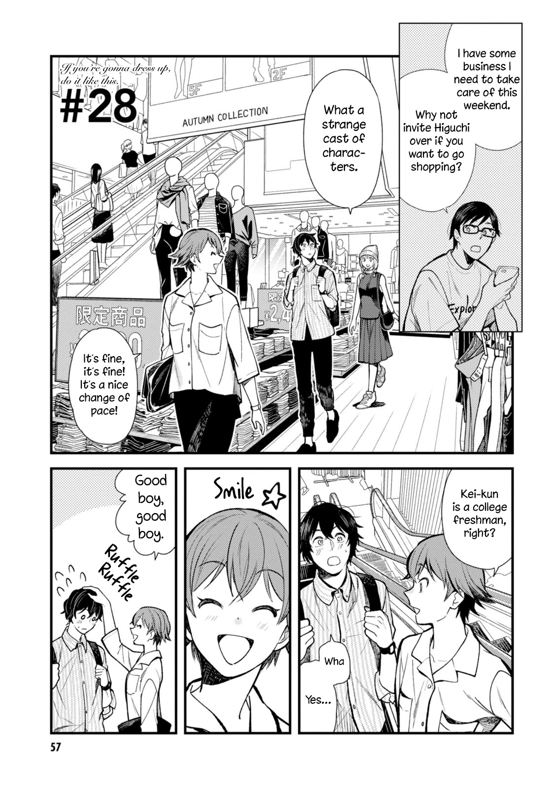 If You're Gonna Dress up, Do It Like This Chapter 28 page 1 - Chapter 28