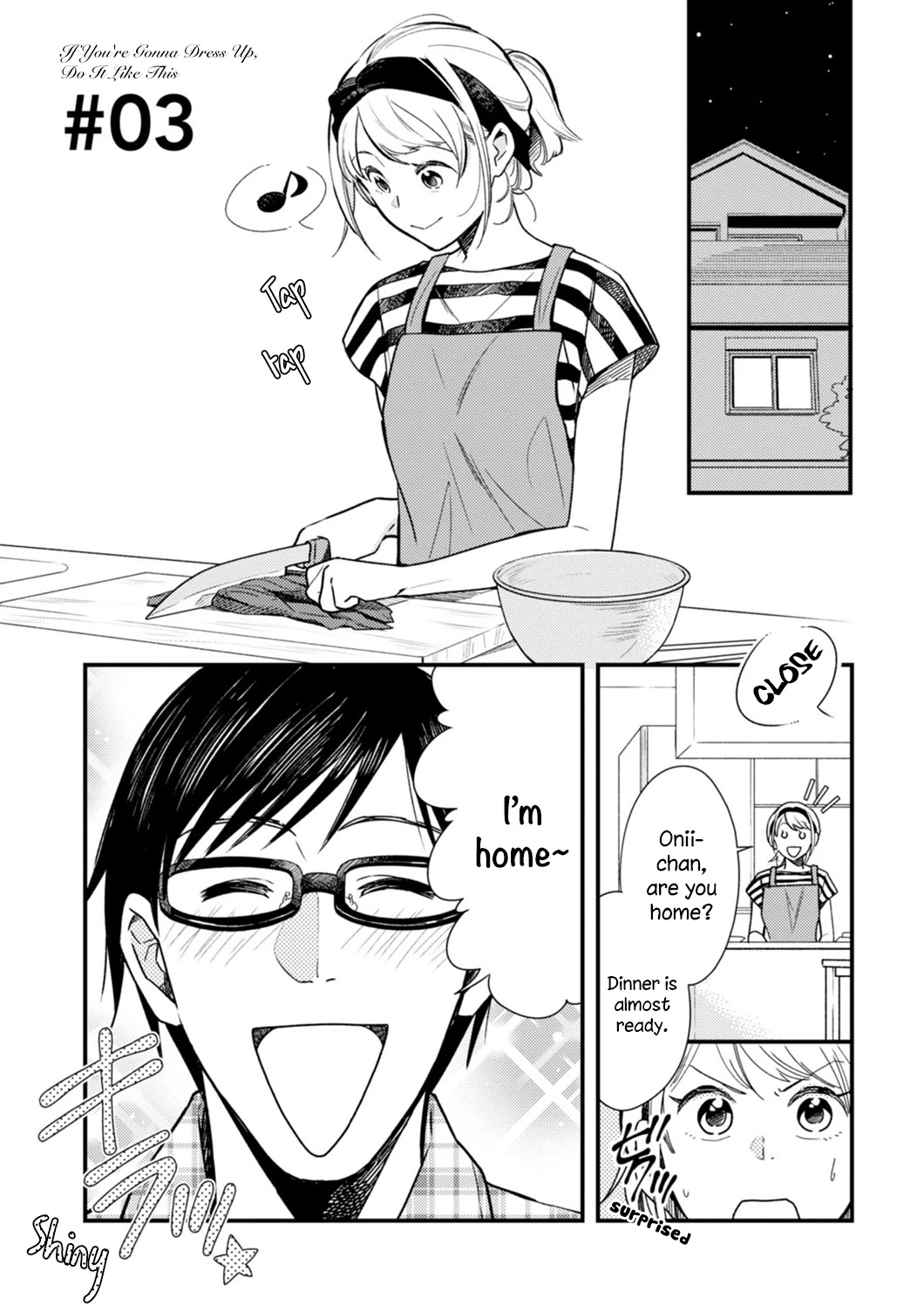 If You're Gonna Dress up, Do It Like This Chapter 3 page 1 - Chapter 3
