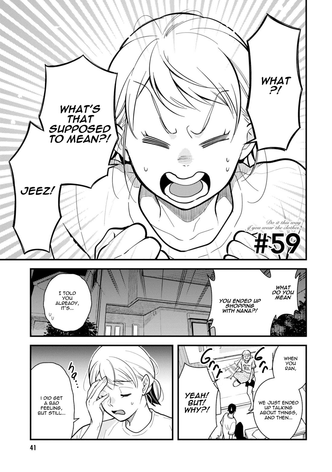 If You're Gonna Dress up, Do It Like This Chapter 59 page 1 - Chapter 59