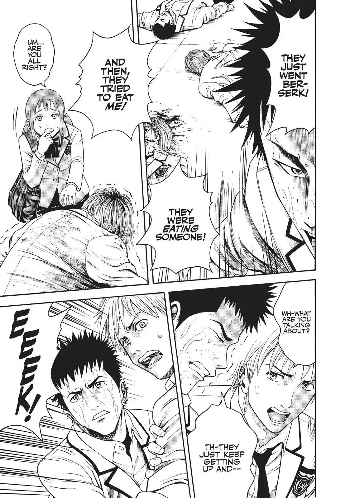 Igai - The Play Dead/Alive Chapter 1 page 17 - Chapter 1: School Destruction