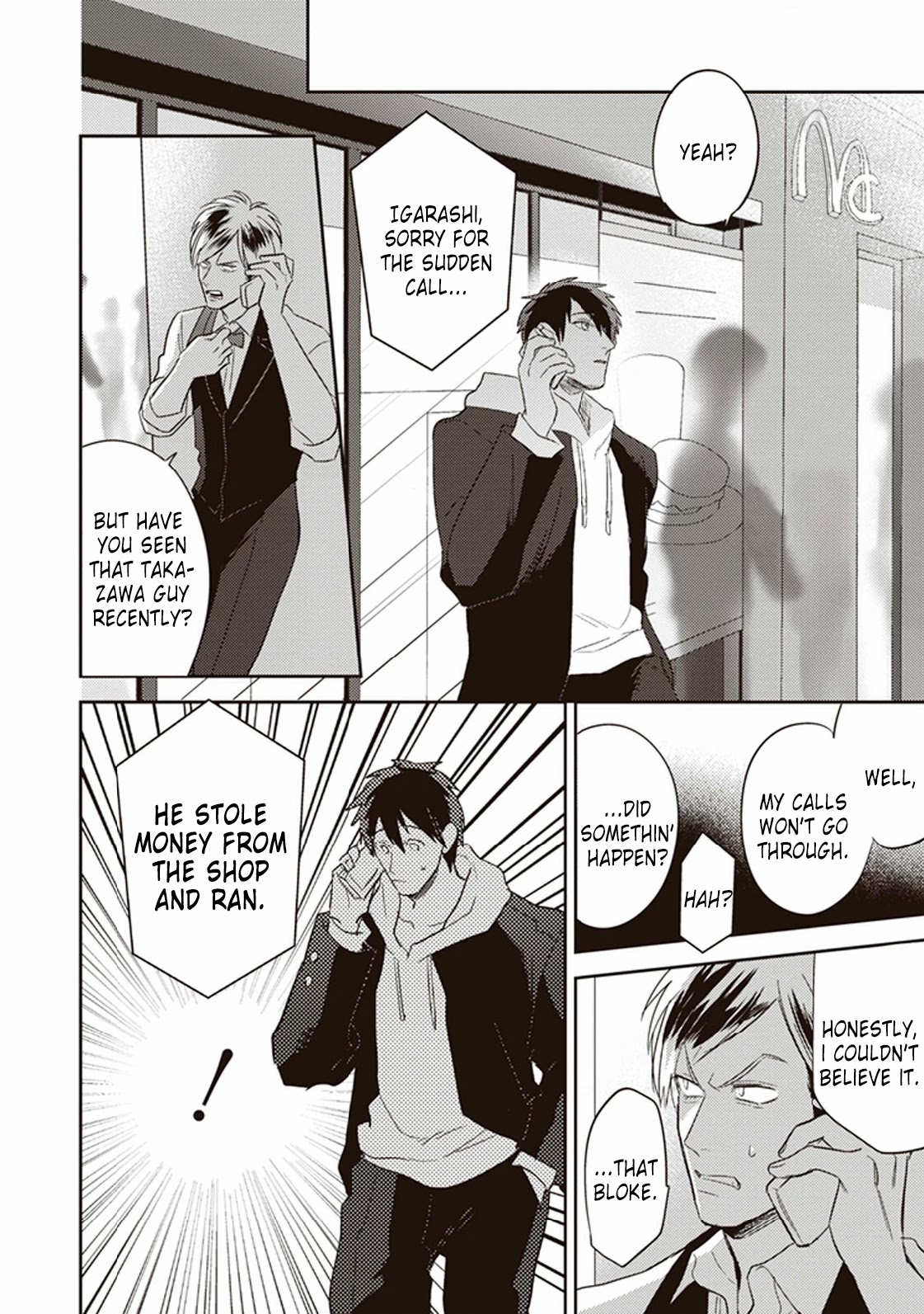 Igarashi-kun to Nakahara-kun Chapter 4 page 10 - Chapter 4: A Liar and a Can of Coffee