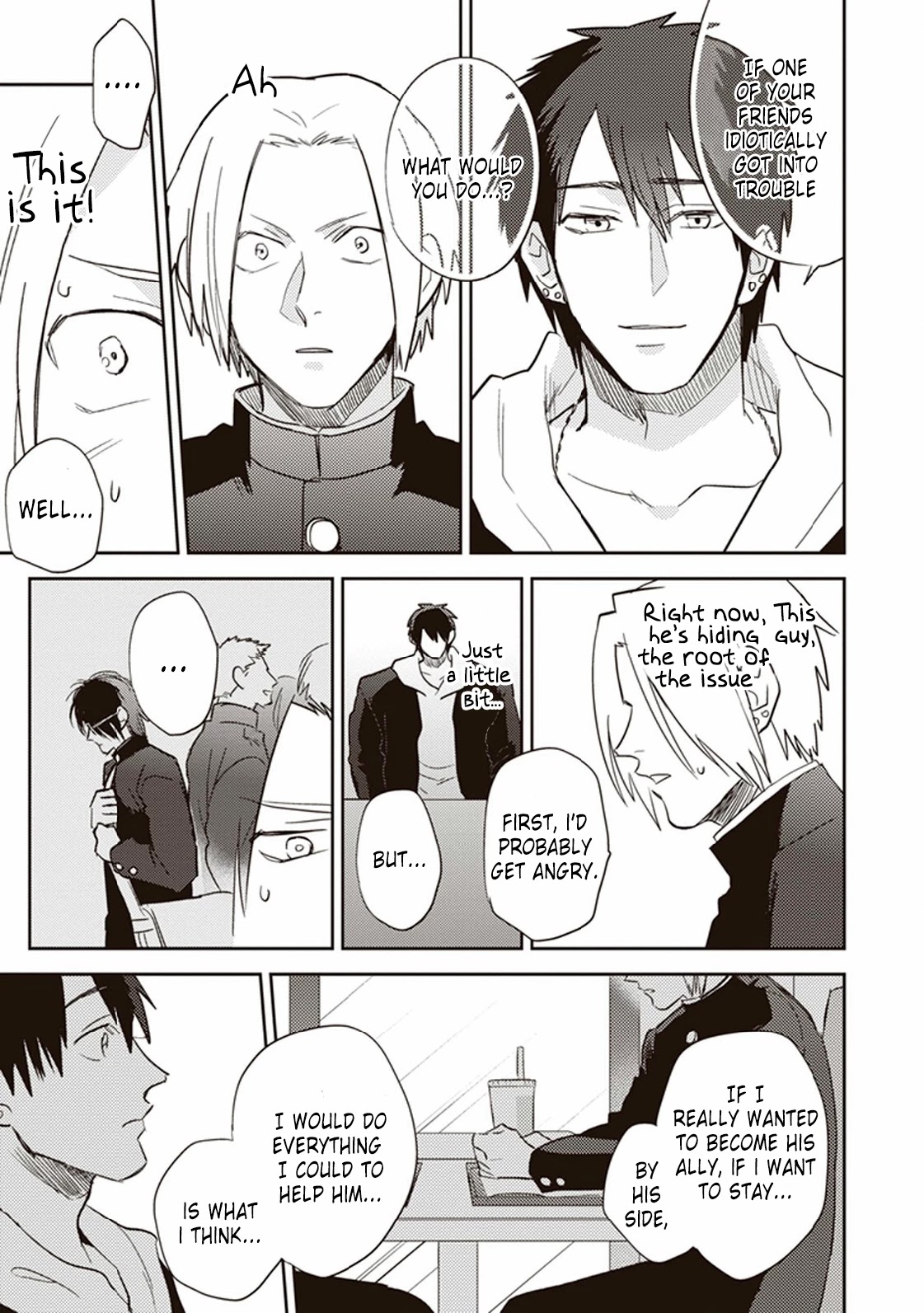 Igarashi-kun to Nakahara-kun Chapter 4 page 13 - Chapter 4: A Liar and a Can of Coffee