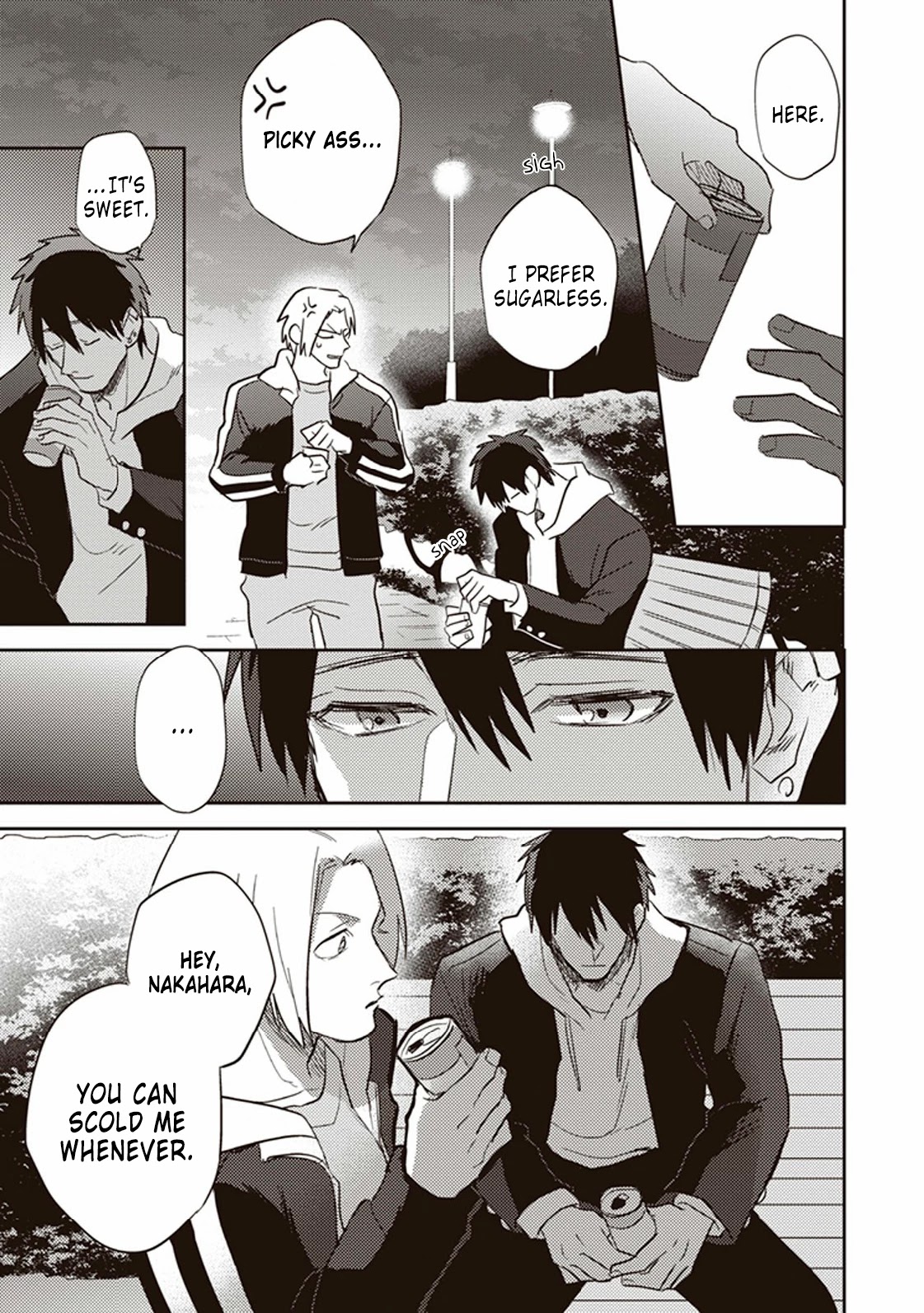 Igarashi-kun to Nakahara-kun Chapter 4 page 23 - Chapter 4: A Liar and a Can of Coffee