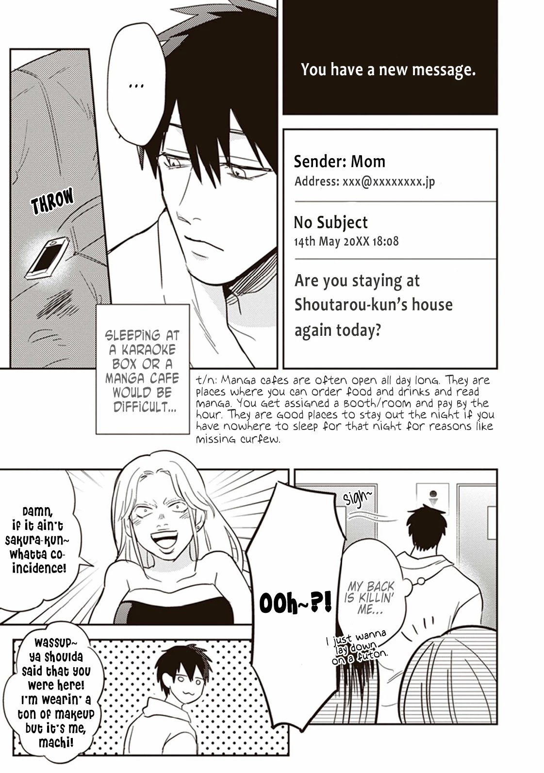 Igarashi-kun to Nakahara-kun Chapter 4 page 3 - Chapter 4: A Liar and a Can of Coffee