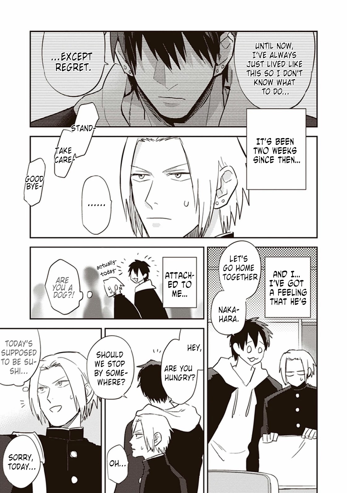 Igarashi-kun to Nakahara-kun Chapter 4 page 7 - Chapter 4: A Liar and a Can of Coffee