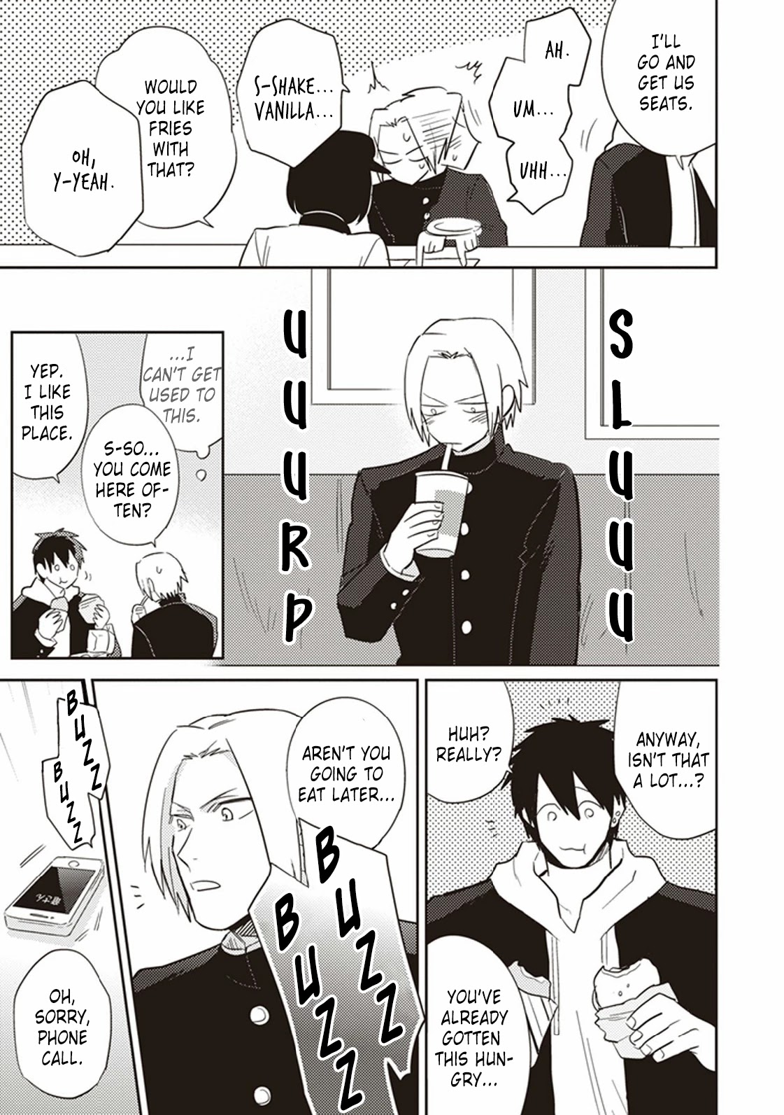 Igarashi-kun to Nakahara-kun Chapter 4 page 9 - Chapter 4: A Liar and a Can of Coffee