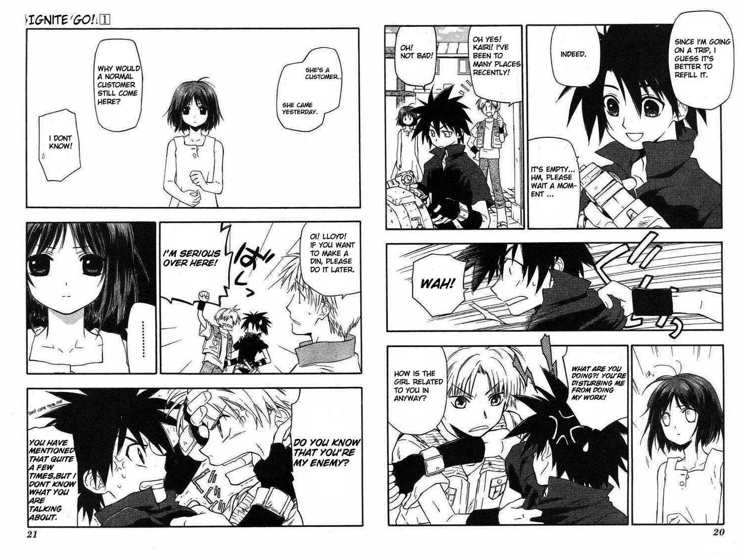 Ignite Chapter 1.1 page 14 - Chapter 1.1 : The girl with the sword