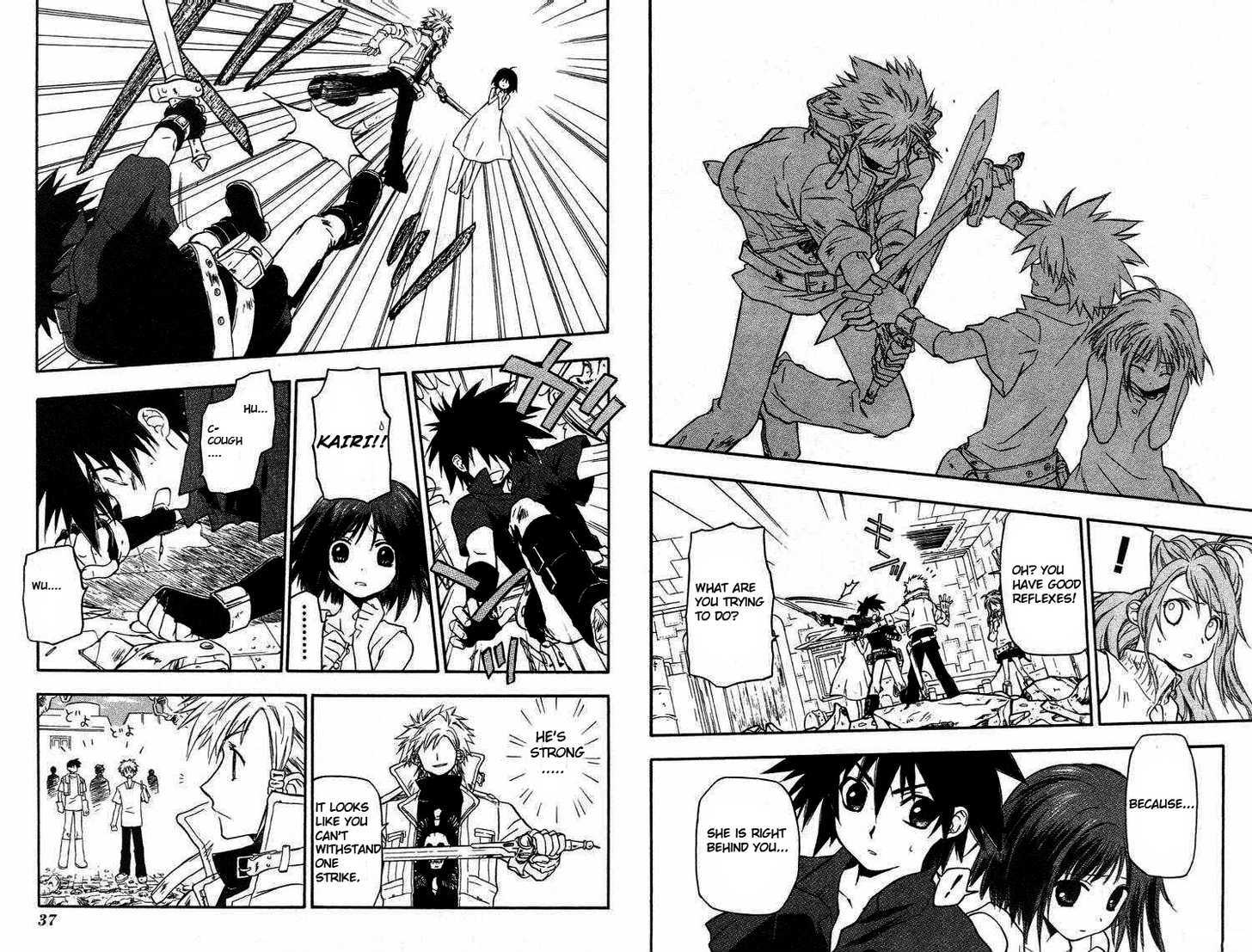 Ignite Chapter 1.1 page 22 - Chapter 1.1 : The girl with the sword