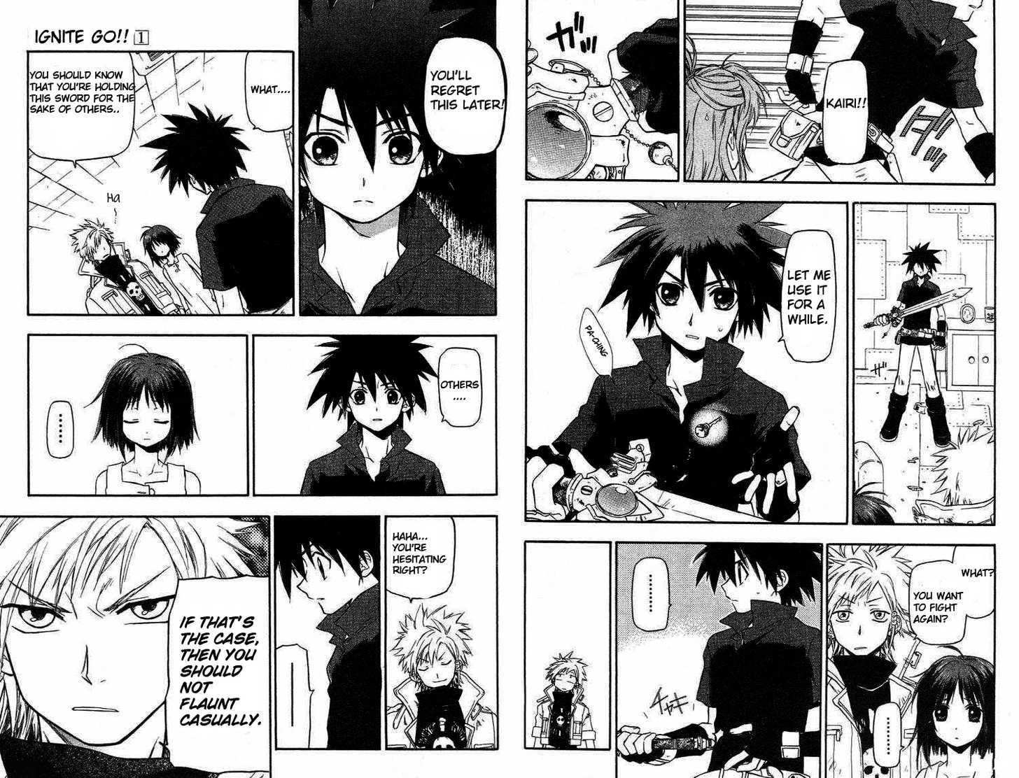 Ignite Chapter 1.1 page 24 - Chapter 1.1 : The girl with the sword