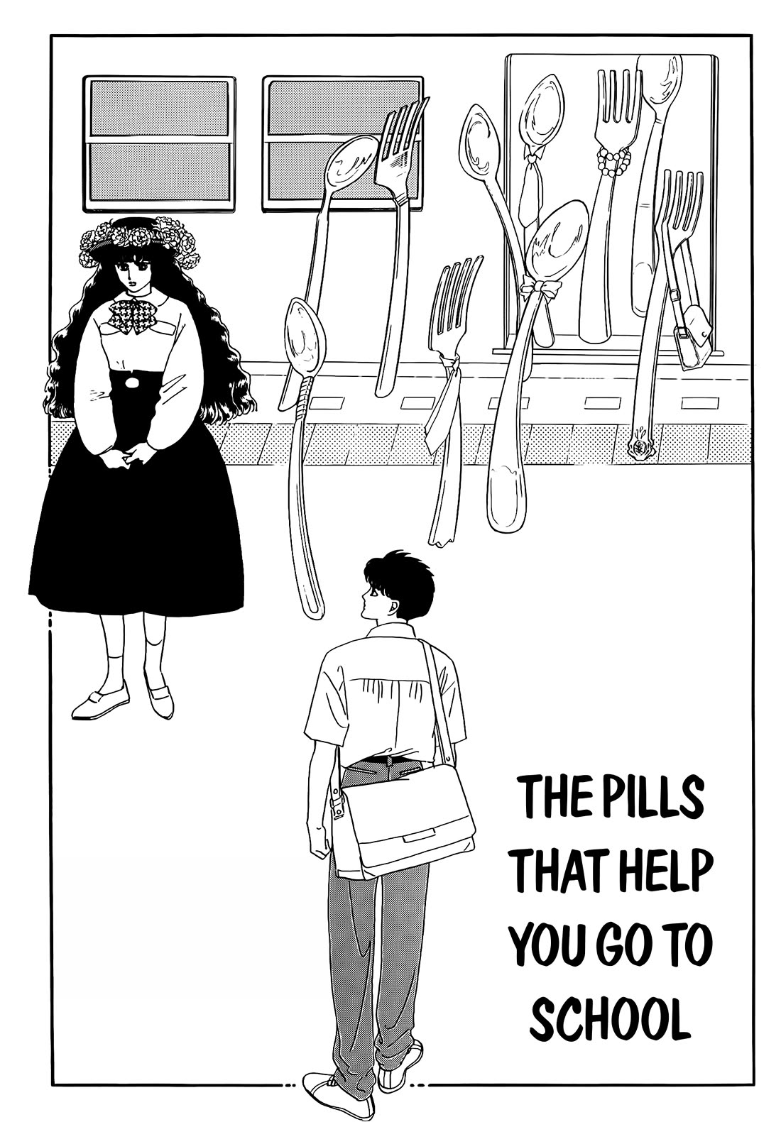 Iguana no Musume Chapter 4 page 1 - Chapter 4: The Pills That Help You Go To School