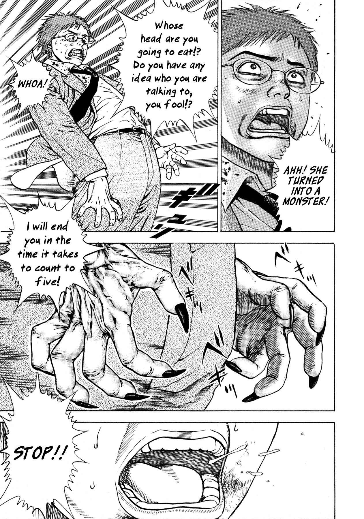Igyoujin Oniwakamaru Chapter 1 page 37 - Chapter 1: The Transformation