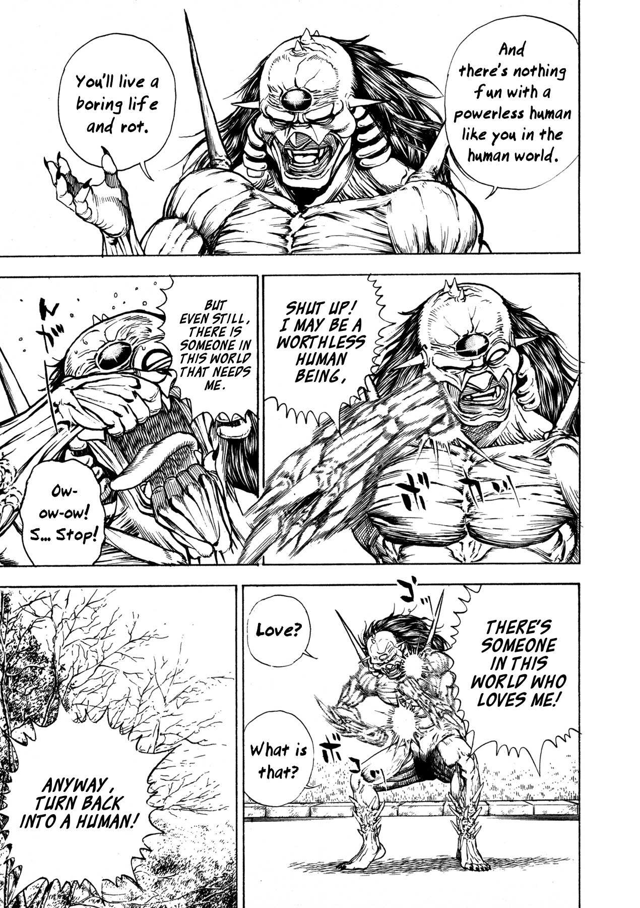 Igyoujin Oniwakamaru Chapter 1 page 51 - Chapter 1: The Transformation