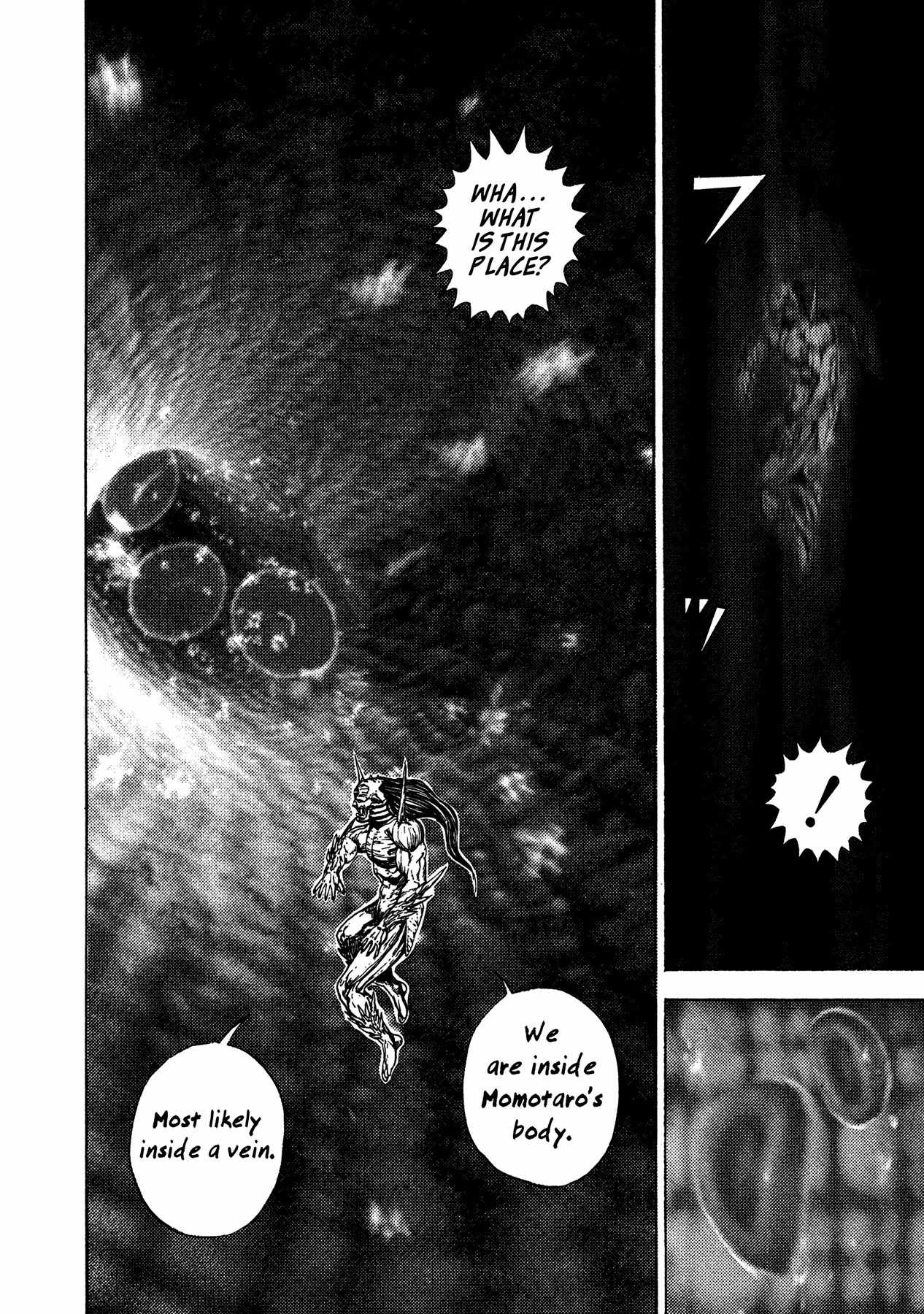 Igyoujin Oniwakamaru Chapter 13 page 15 - Chapter 13: The Legend of Momotaro