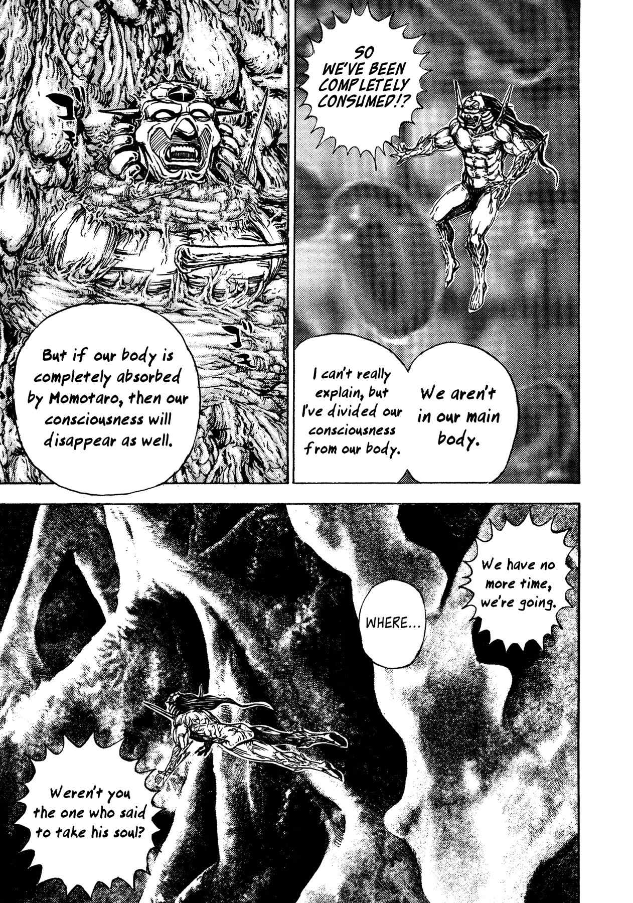 Igyoujin Oniwakamaru Chapter 13 page 16 - Chapter 13: The Legend of Momotaro