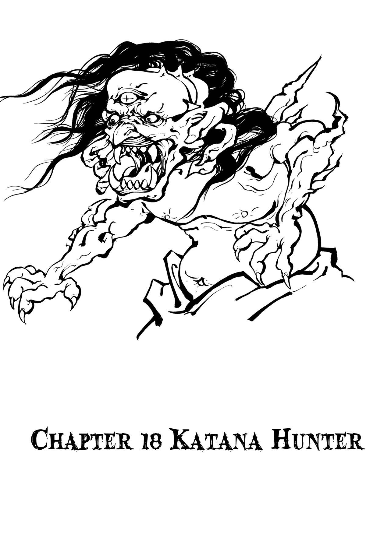 Igyoujin Oniwakamaru Chapter 18 page 1 - Chapter 18: Katana Hunter