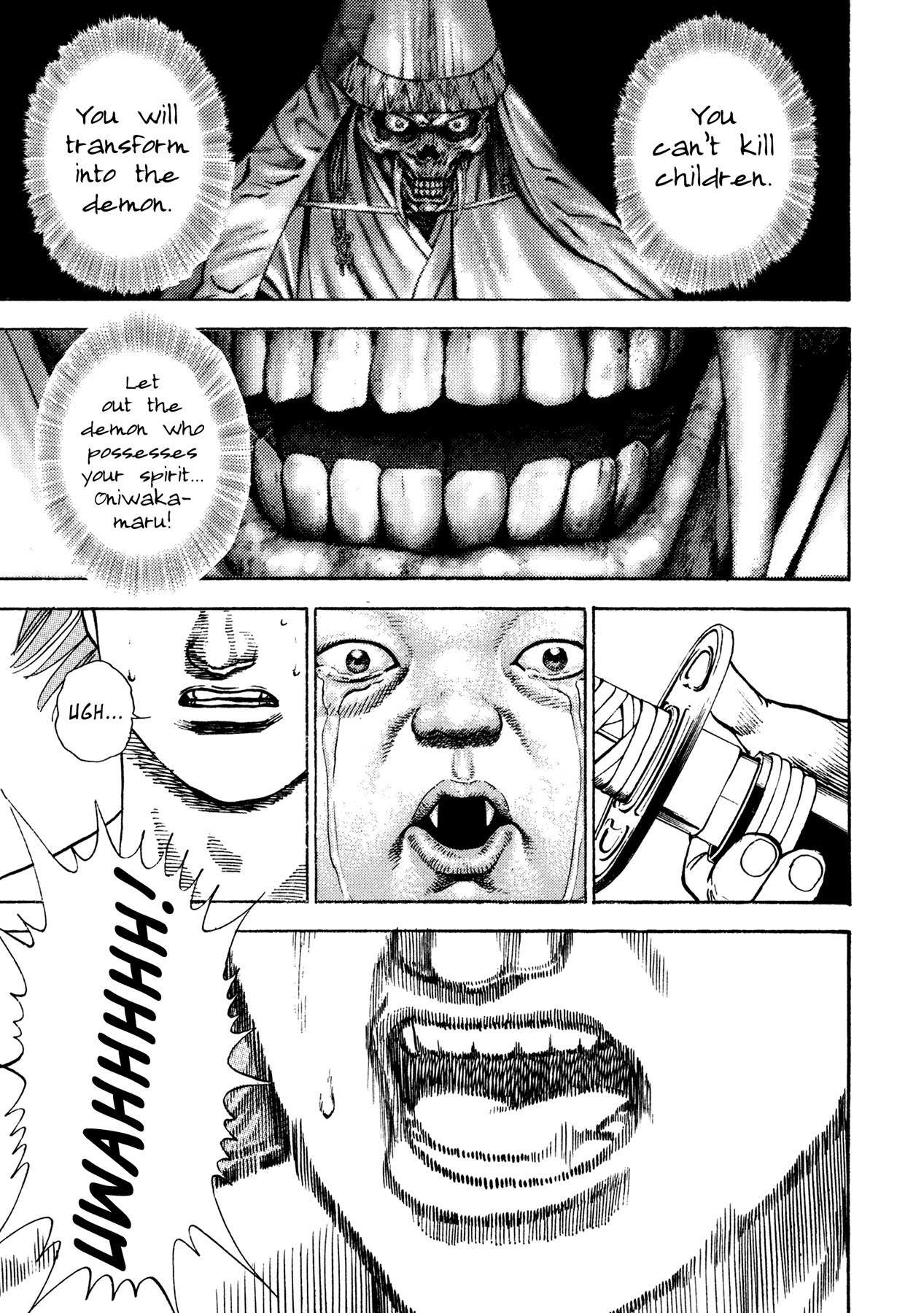 Igyoujin Oniwakamaru Chapter 21 page 13 - Chapter 21: Reality