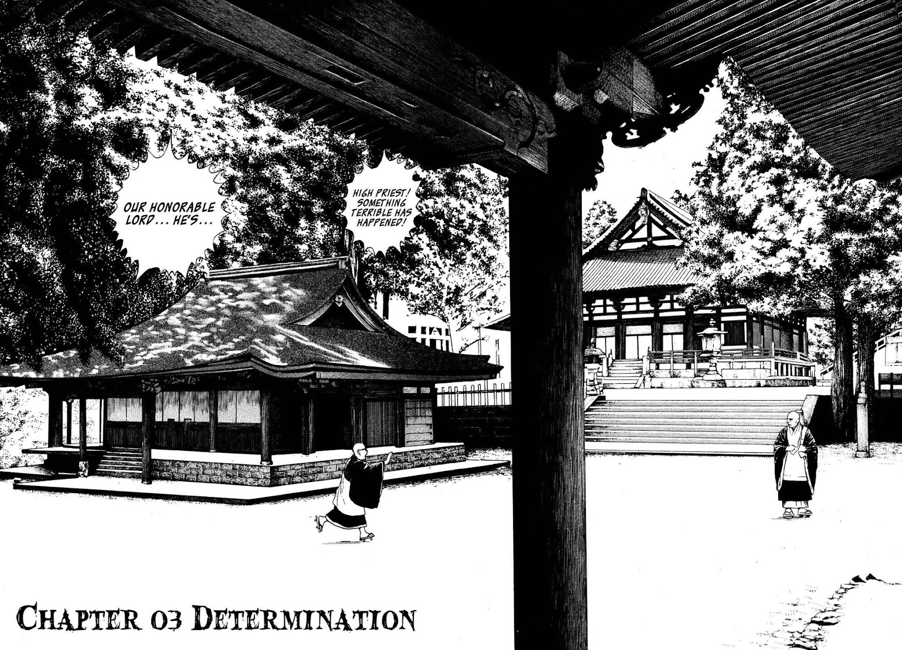 Igyoujin Oniwakamaru Chapter 3 page 3 - Chapter 3: Determination