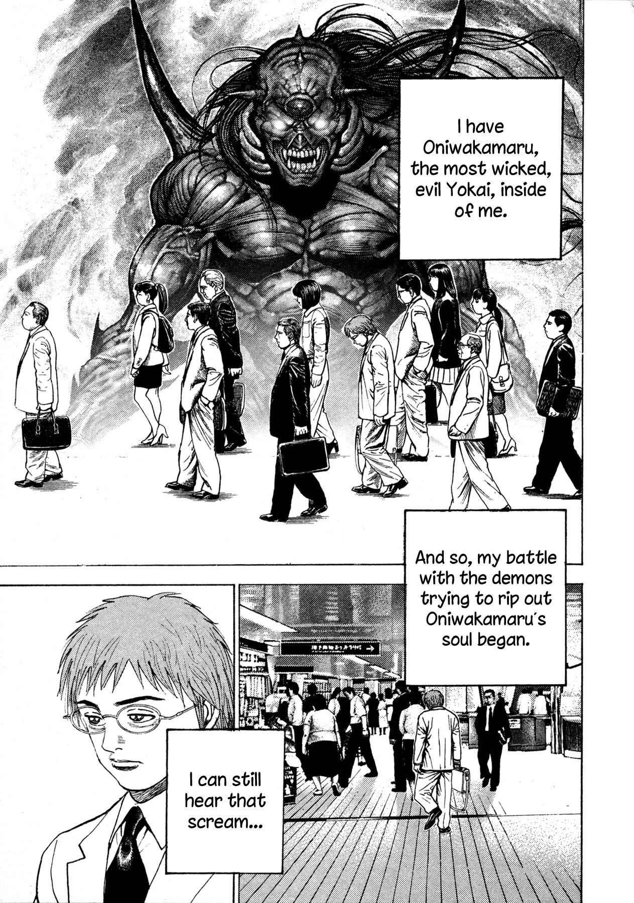 Igyoujin Oniwakamaru Chapter 3 page 7 - Chapter 3: Determination