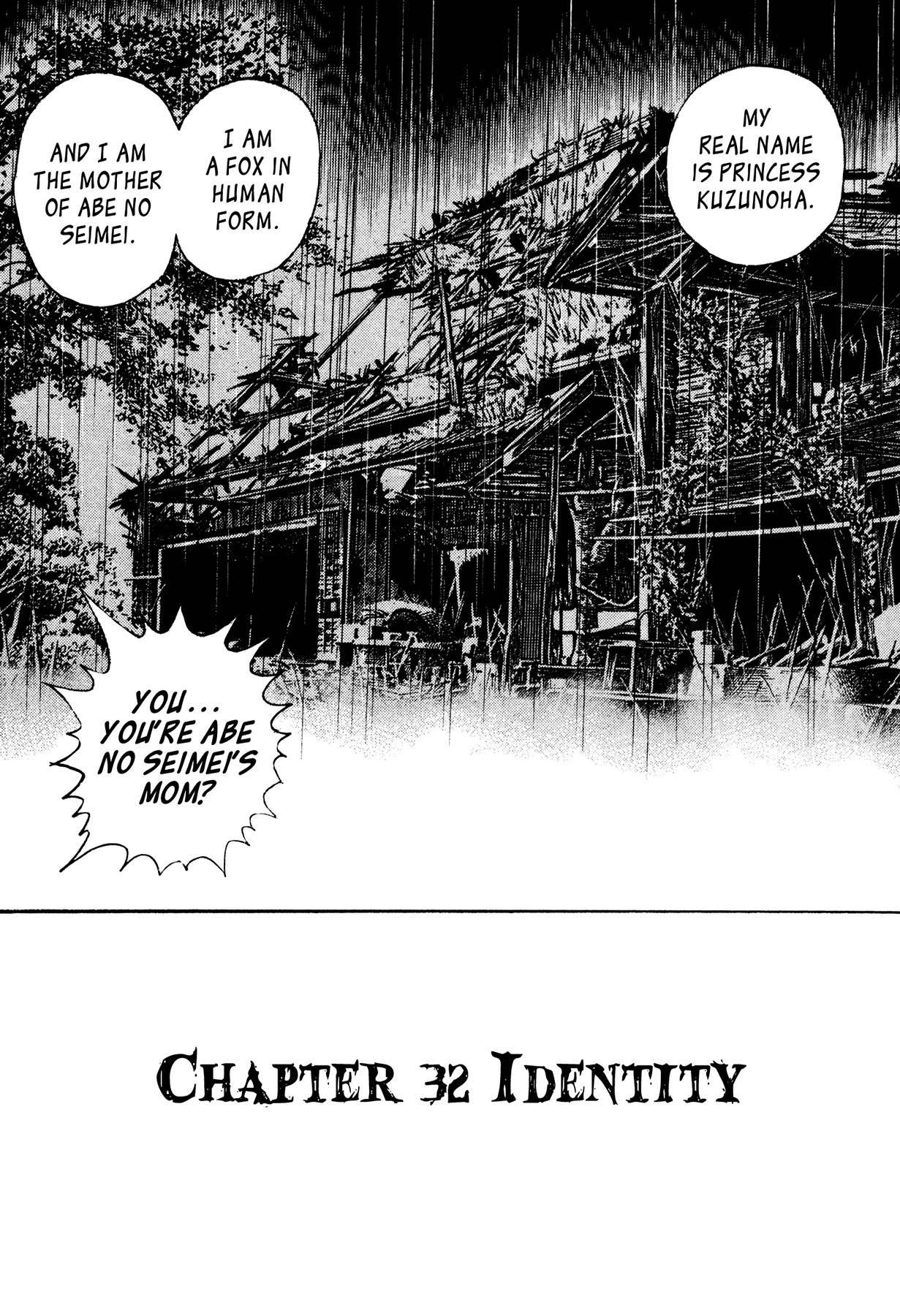 Igyoujin Oniwakamaru Chapter 32 page 1 - Chapter 32: Identity