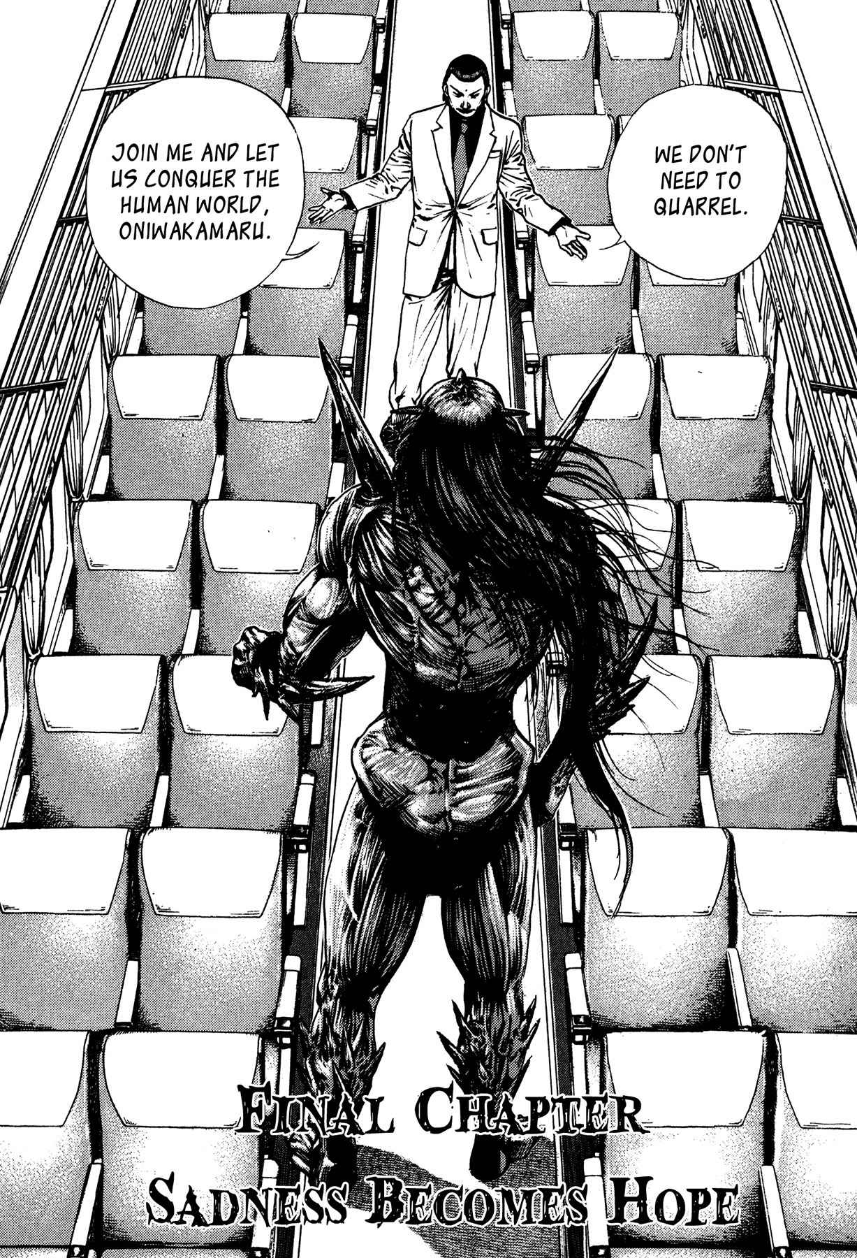 Igyoujin Oniwakamaru Chapter 33 page 2 - Chapter 33: Sadness Becomes Hope