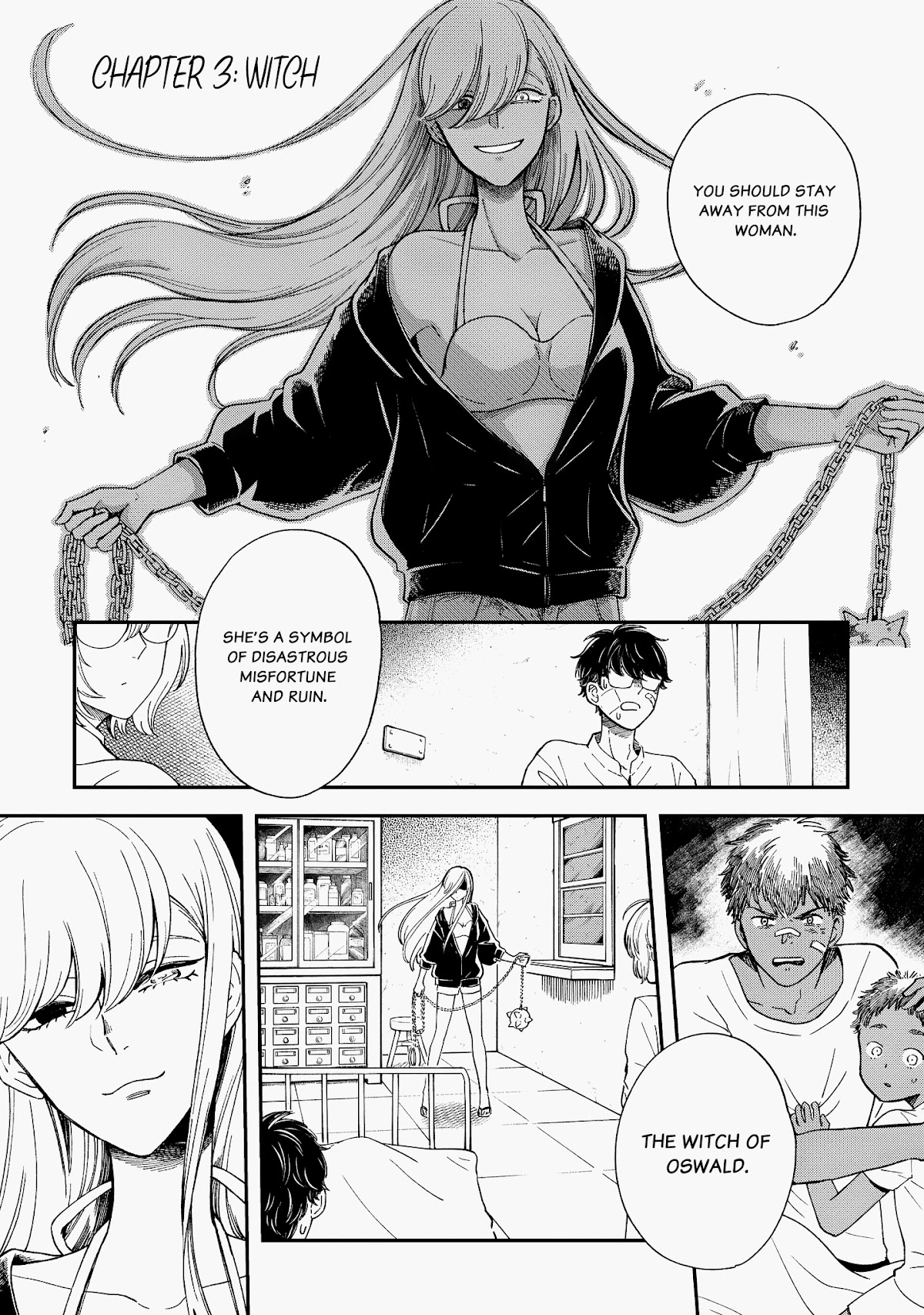 Ihou no Oswald Chapter 3 page 1 - Chapter 3: Witch