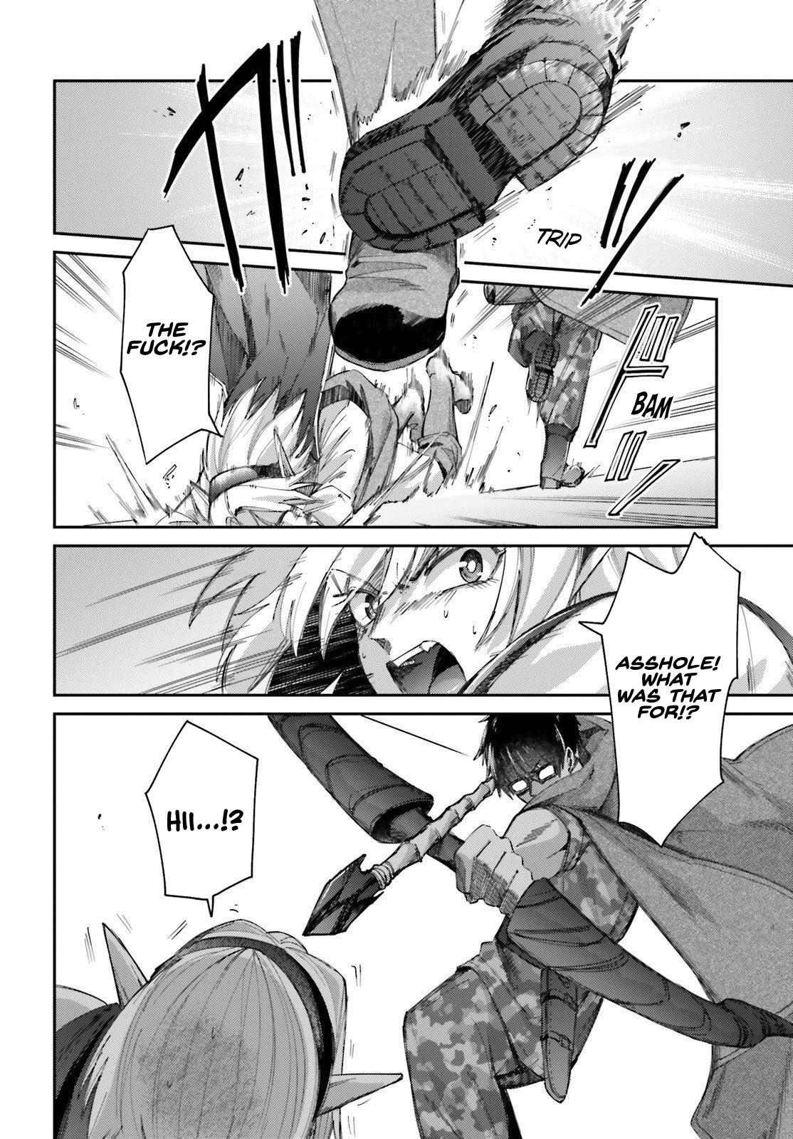 Ihoujin, Dungeon ni Moguru Chapter 10 page 3 - Chapter 10: An arrow fired from the dark abyss