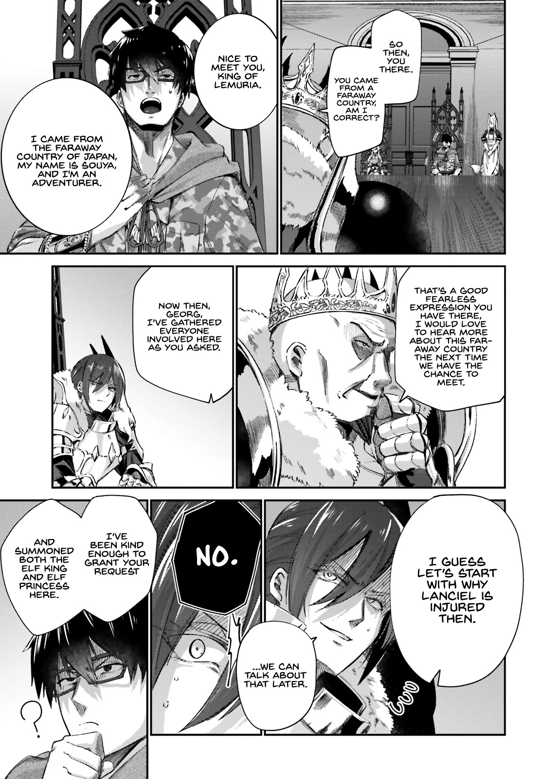 Ihoujin, Dungeon ni Moguru Chapter 11 page 21 - Chapter 11: It's not the time for exploring the dungeon