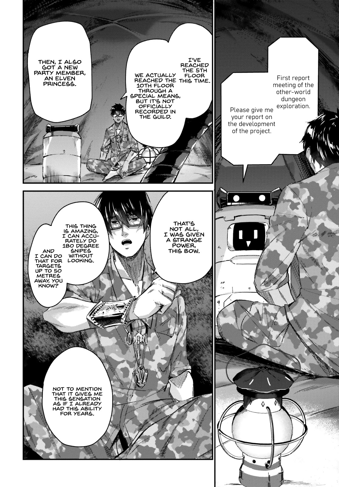 Ihoujin, Dungeon ni Moguru Chapter 11 page 5 - Chapter 11: It's not the time for exploring the dungeon