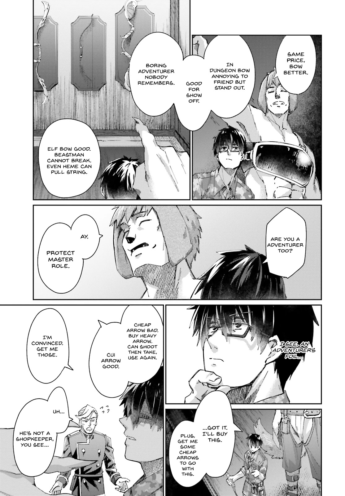 Ihoujin, Dungeon ni Moguru Chapter 6 page 8 - Chapter 6: Desire for Power