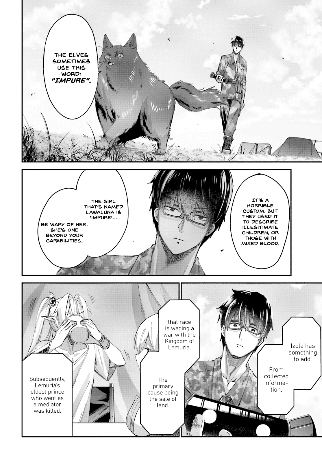 Ihoujin, Dungeon ni Moguru Chapter 7 page 14 - Chapter 7: Wind-Splitting Bow