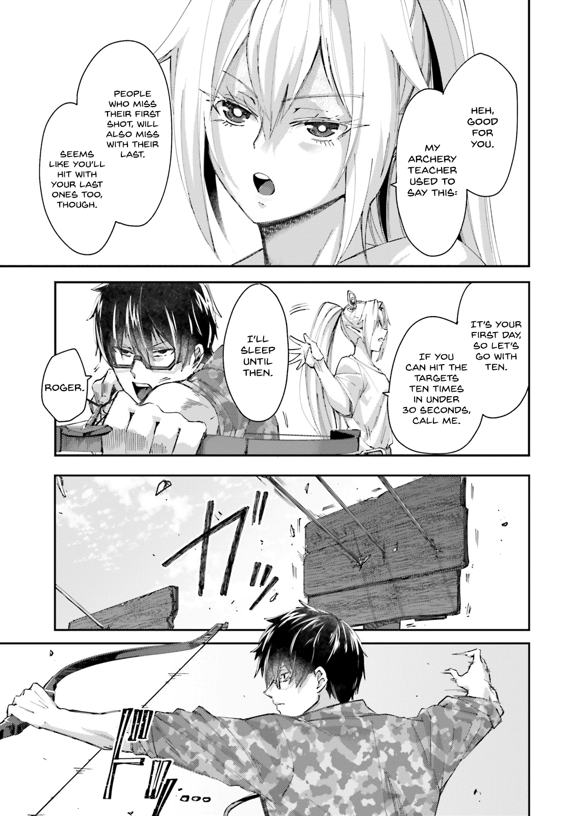 Ihoujin, Dungeon ni Moguru Chapter 7 page 21 - Chapter 7: Wind-Splitting Bow