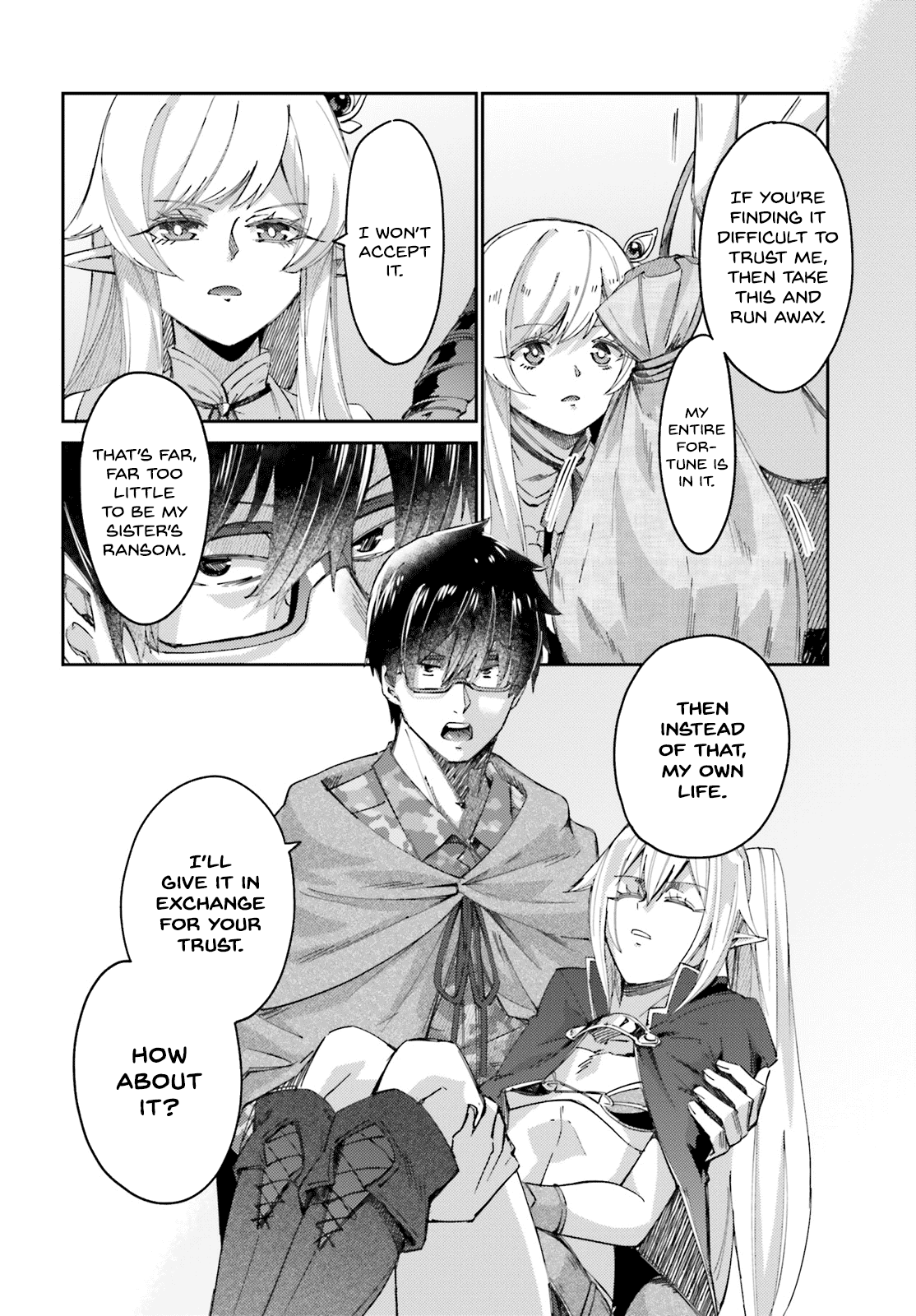 Ihoujin, Dungeon ni Moguru Chapter 7 page 4 - Chapter 7: Wind-Splitting Bow