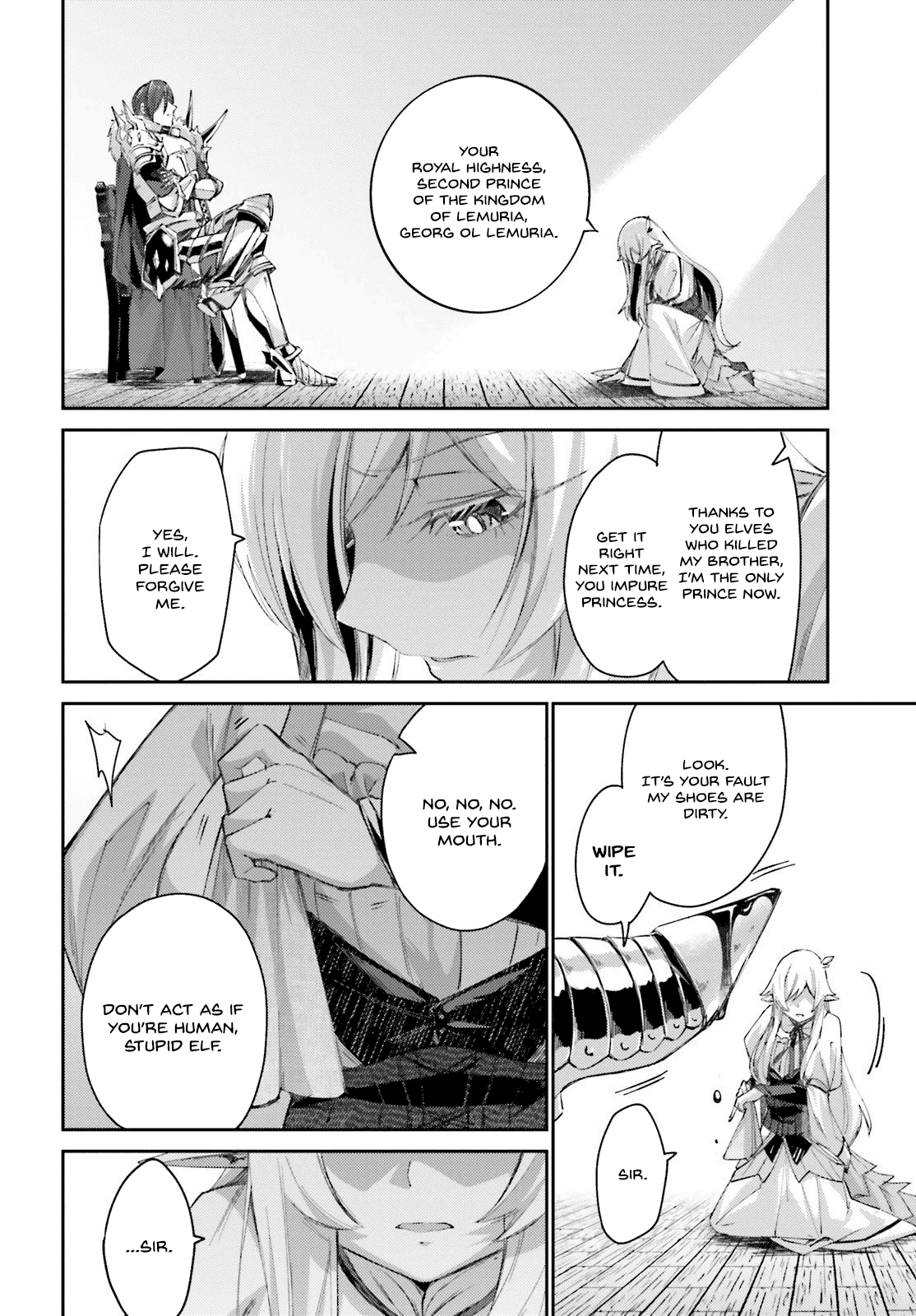 Ihoujin, Dungeon ni Moguru Chapter 8 page 23 - Chapter 8: Princess of the Smoldering Forest