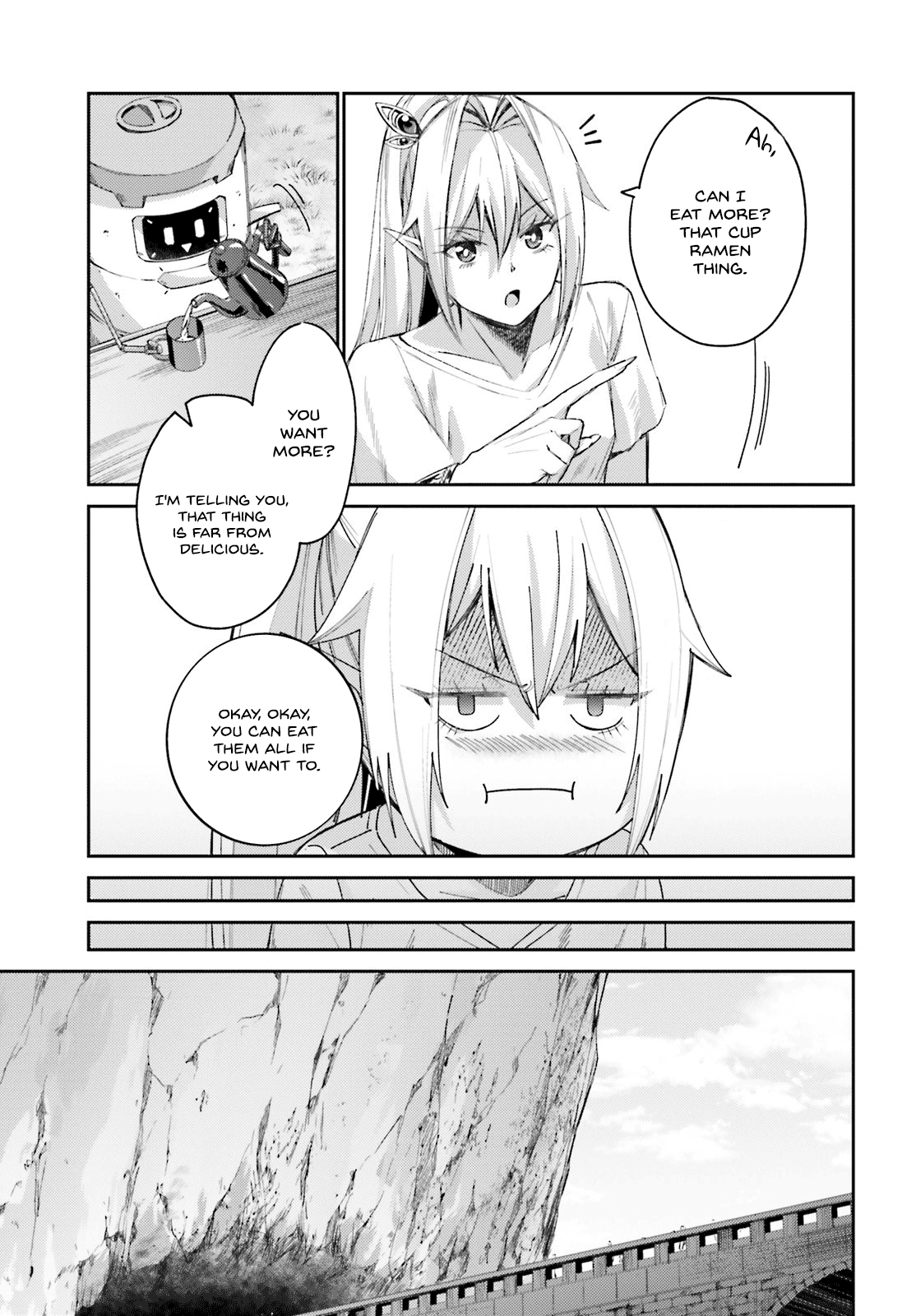 Ihoujin, Dungeon ni Moguru Chapter 8 page 8 - Chapter 8: Princess of the Smoldering Forest