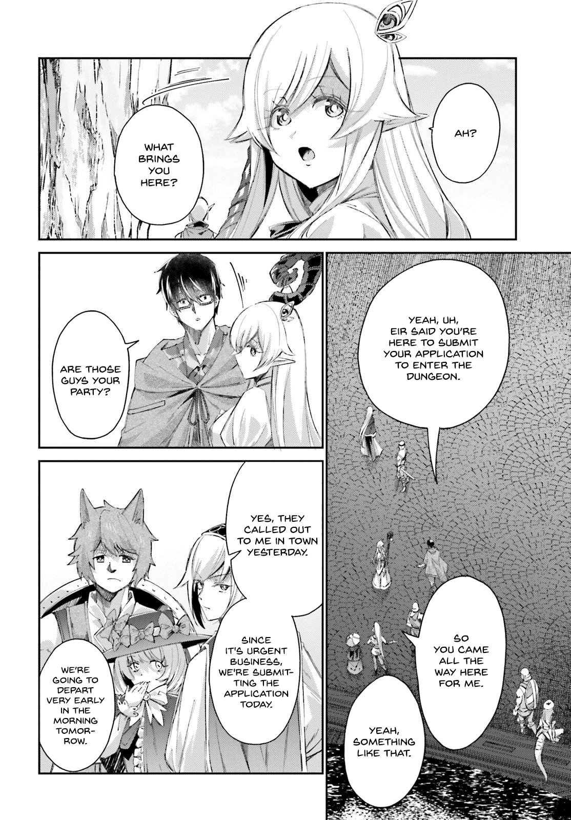 Ihoujin, Dungeon ni Moguru Chapter 8 page 9 - Chapter 8: Princess of the Smoldering Forest