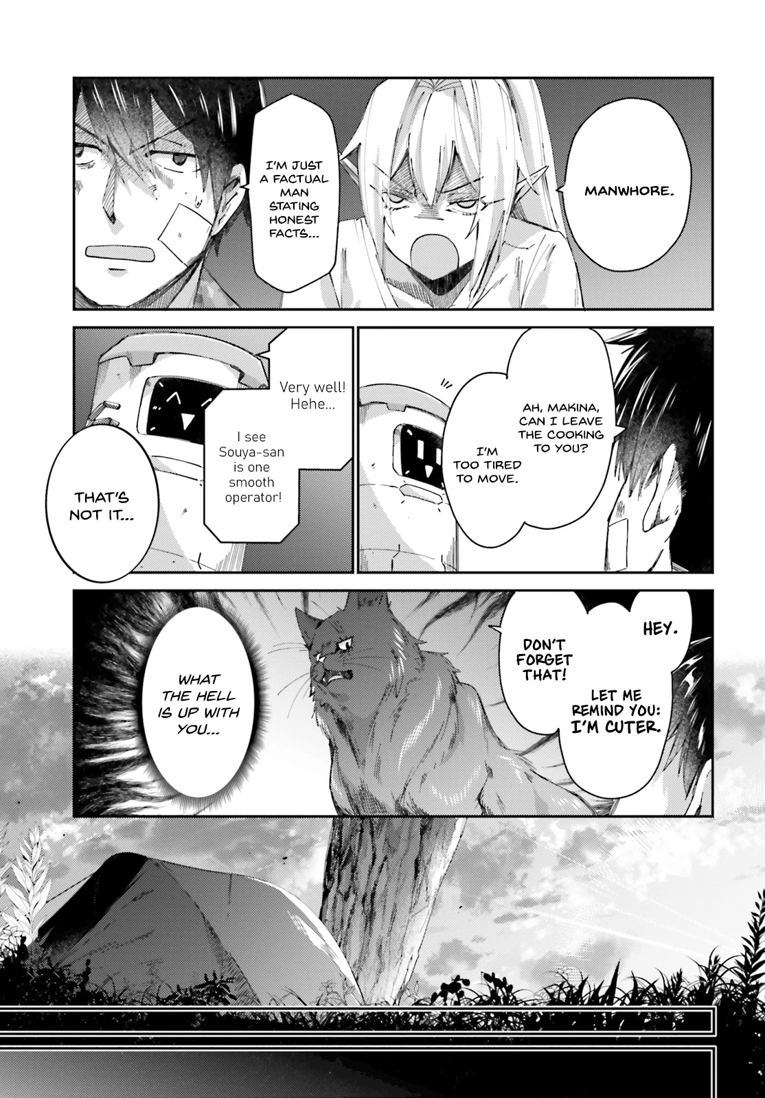 Ihoujin, Dungeon ni Moguru Chapter 9 page 14 - Chapter 9: The Shadow Asks your Heart
