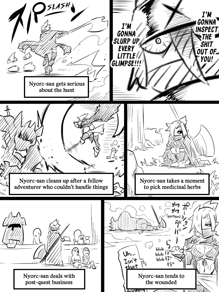 Ii Orc no Hi Chapter 10 page 7 - Chapter 10: Friendly Orc's Day 2022 update