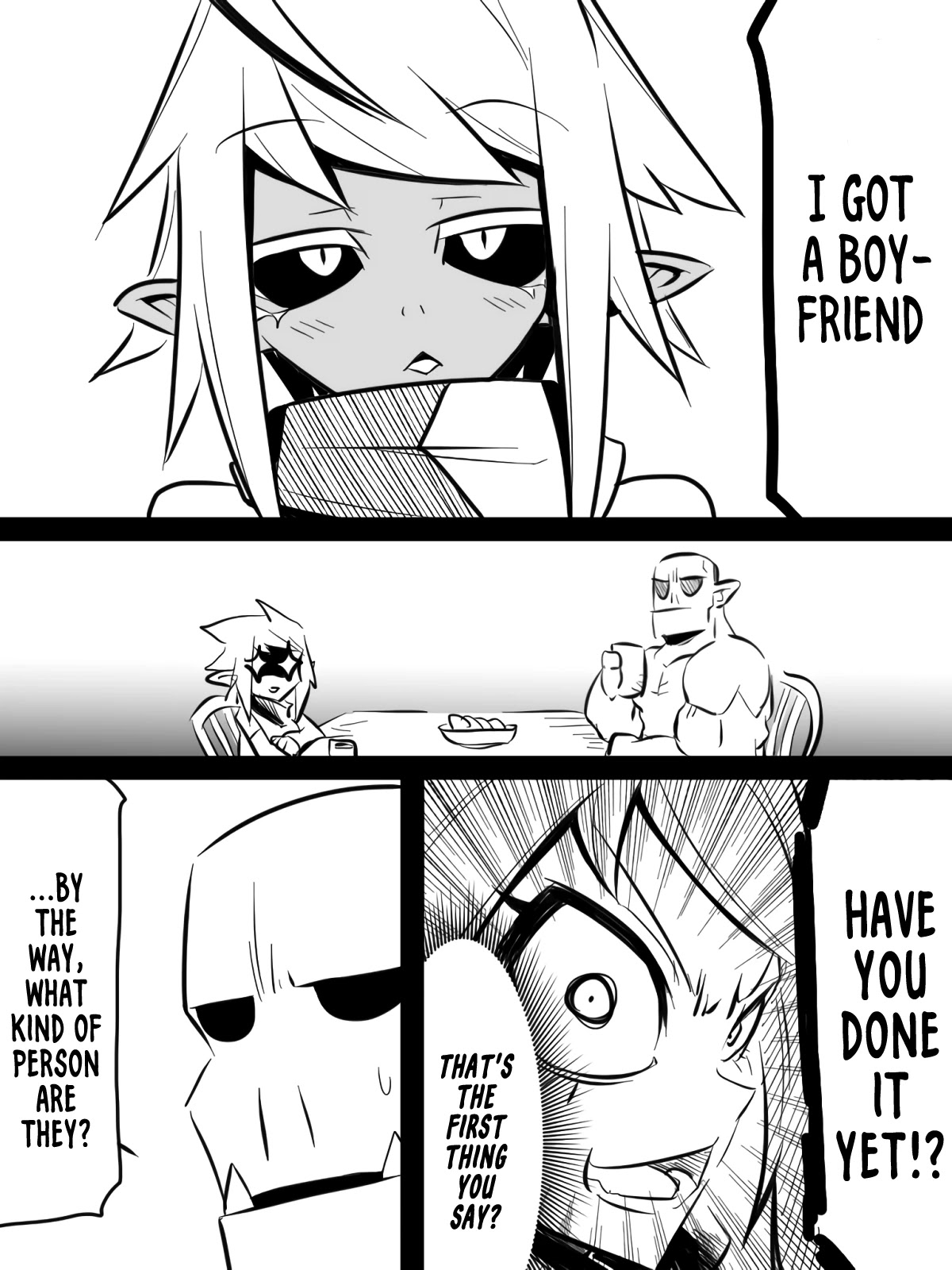 Ii Orc no Hi Chapter 8 page 1 - Chapter 8: ○○ years later ②