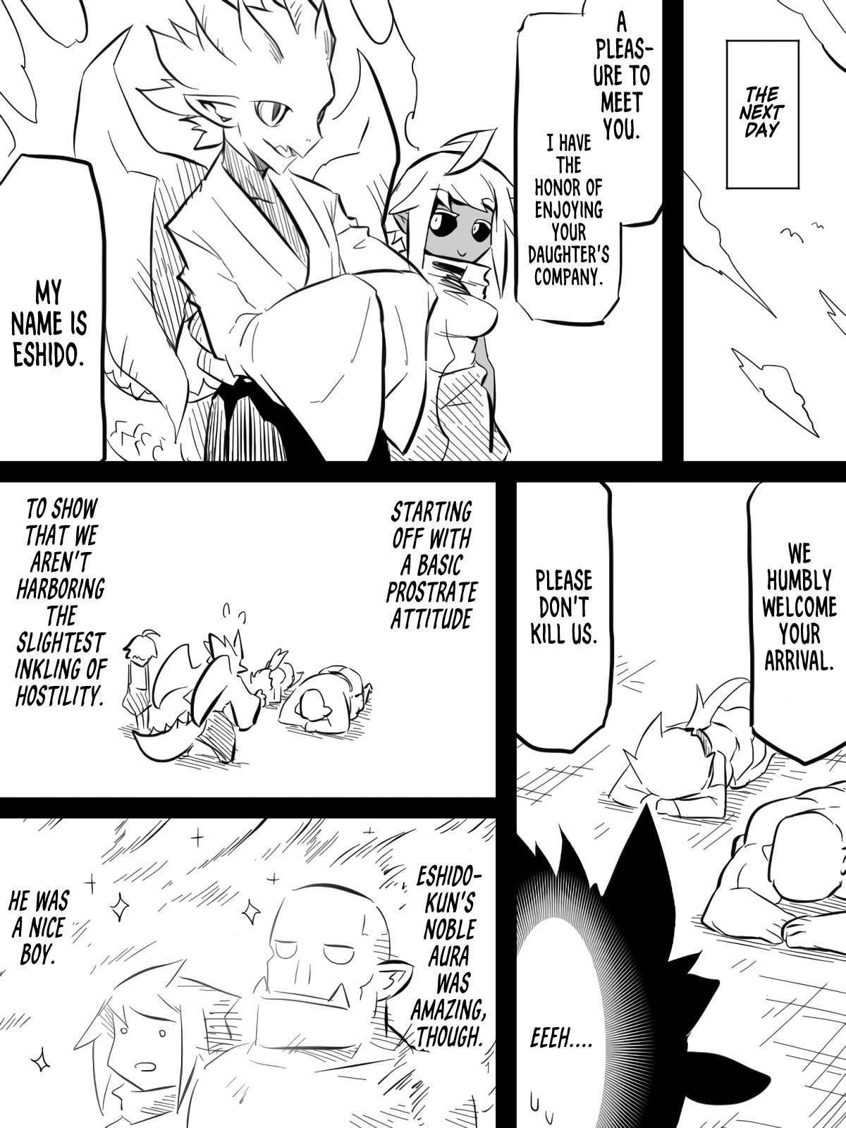 Ii Orc no Hi Chapter 8 page 4 - Chapter 8: ○○ years later ②