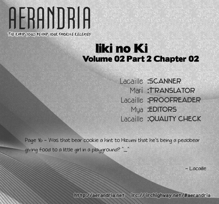 Iiki no Ki Chapter 7 page 41 - Chapter 7