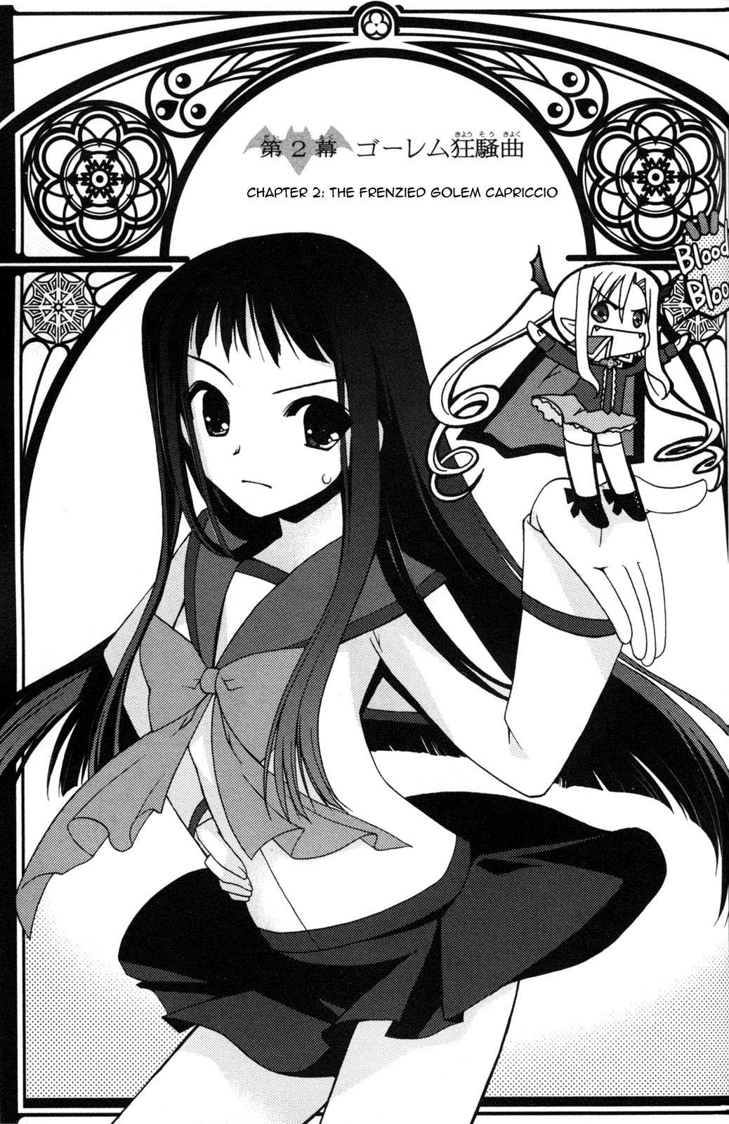 Iinari!! Kyuuketsuhime Chapter 2 page 1 - Chapter 2: The Frenzied Golem Capriccio