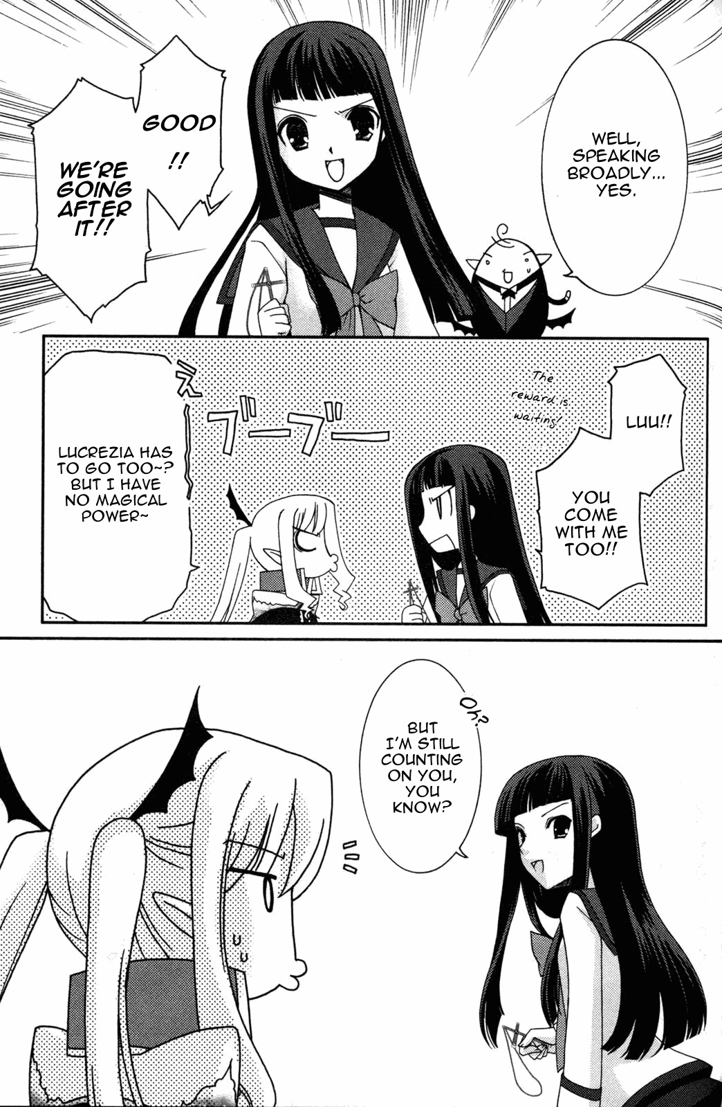 Iinari!! Kyuuketsuhime Chapter 8 page 19 - Chapter 8: A Little Devil's Waltz