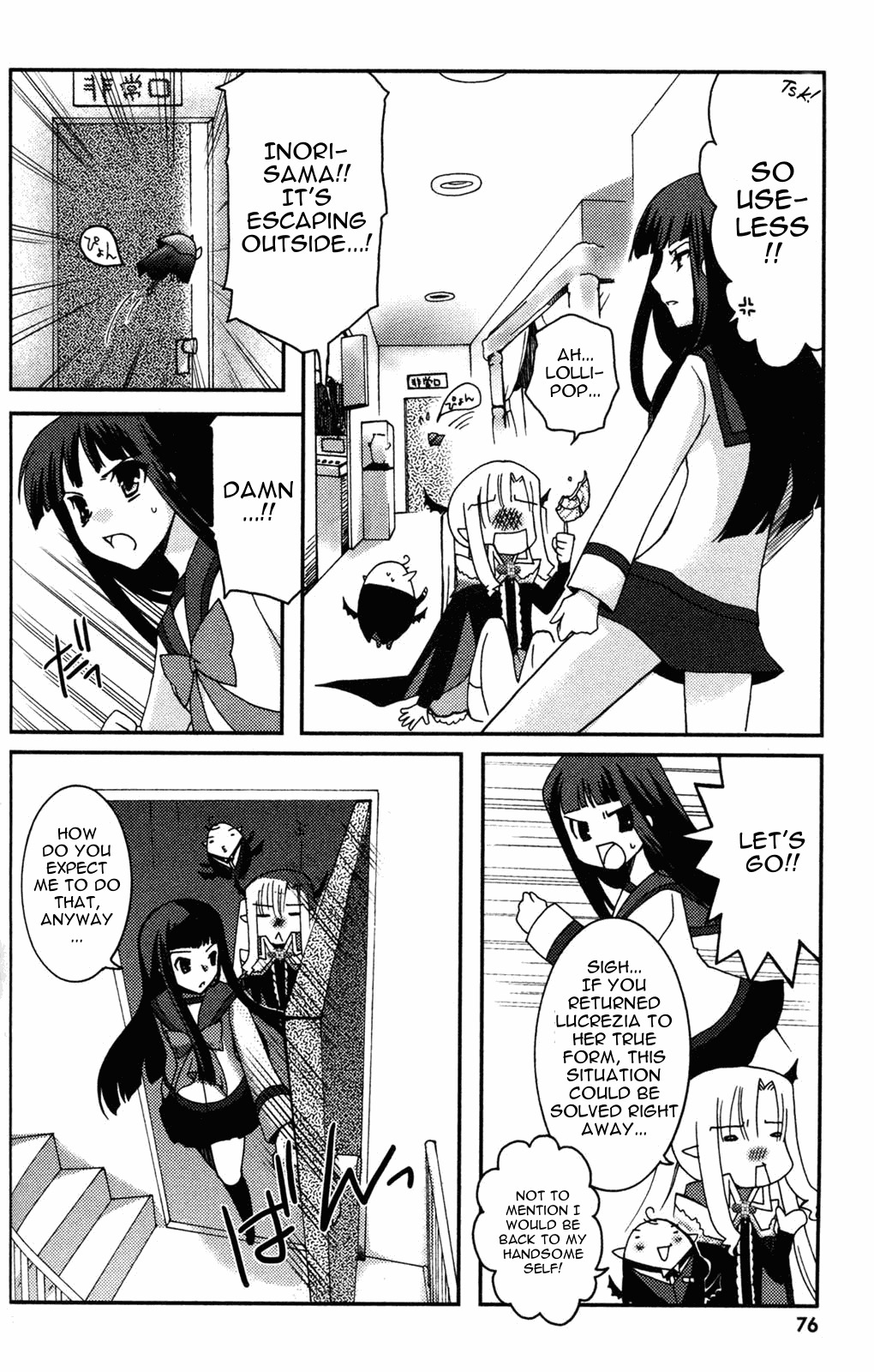 Iinari!! Kyuuketsuhime Chapter 9 page 8 - Chapter 9: A Little Devil's Waltz, Continued