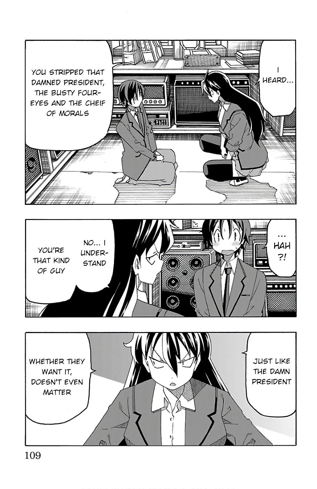 Iinari (Masahiro Itosugi) Chapter 26 page 11 - Chapter 26: Light Music