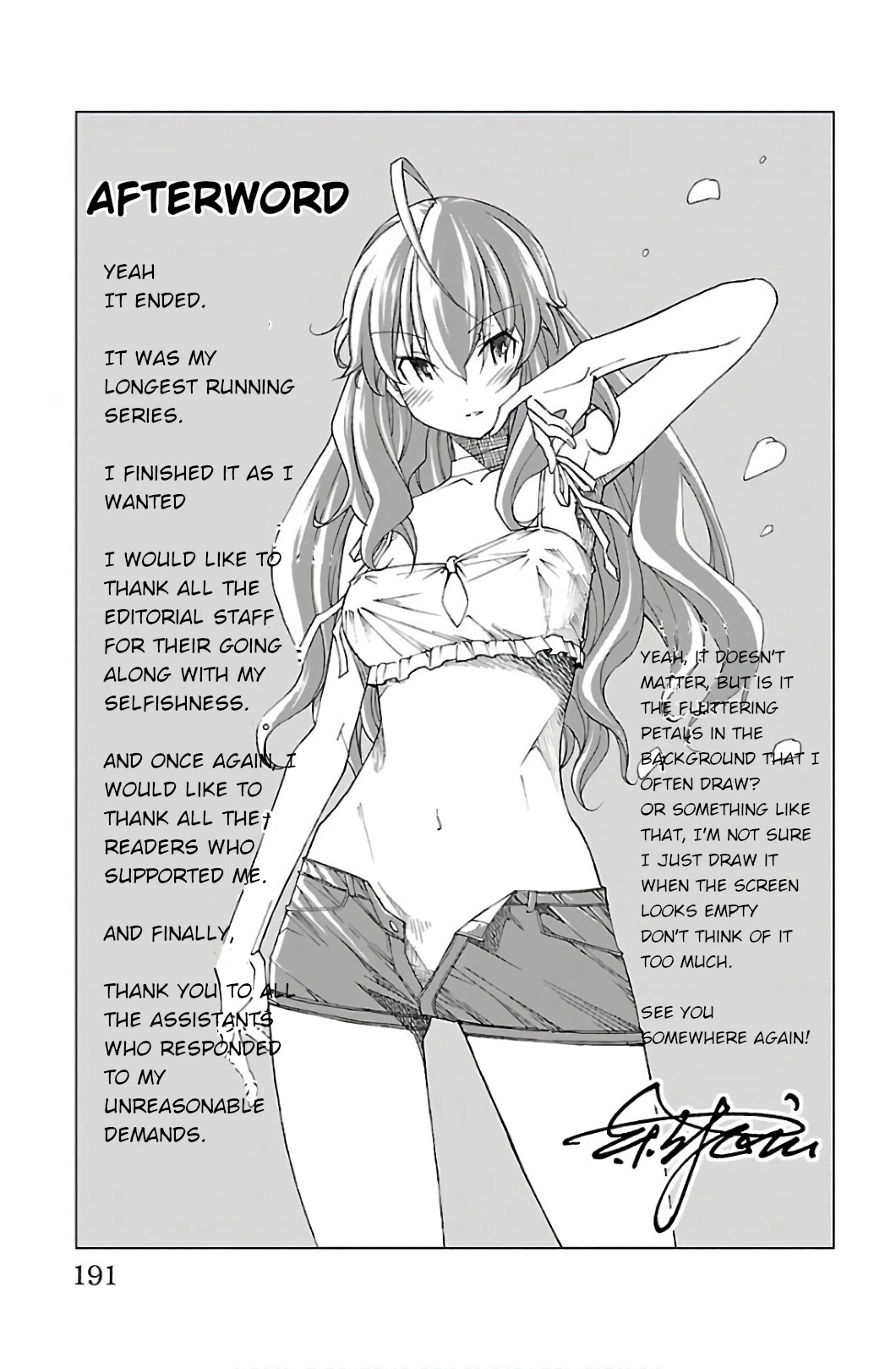 Iinari (Masahiro Itosugi) Chapter 31 page 45 - Chapter 31: The End [END]